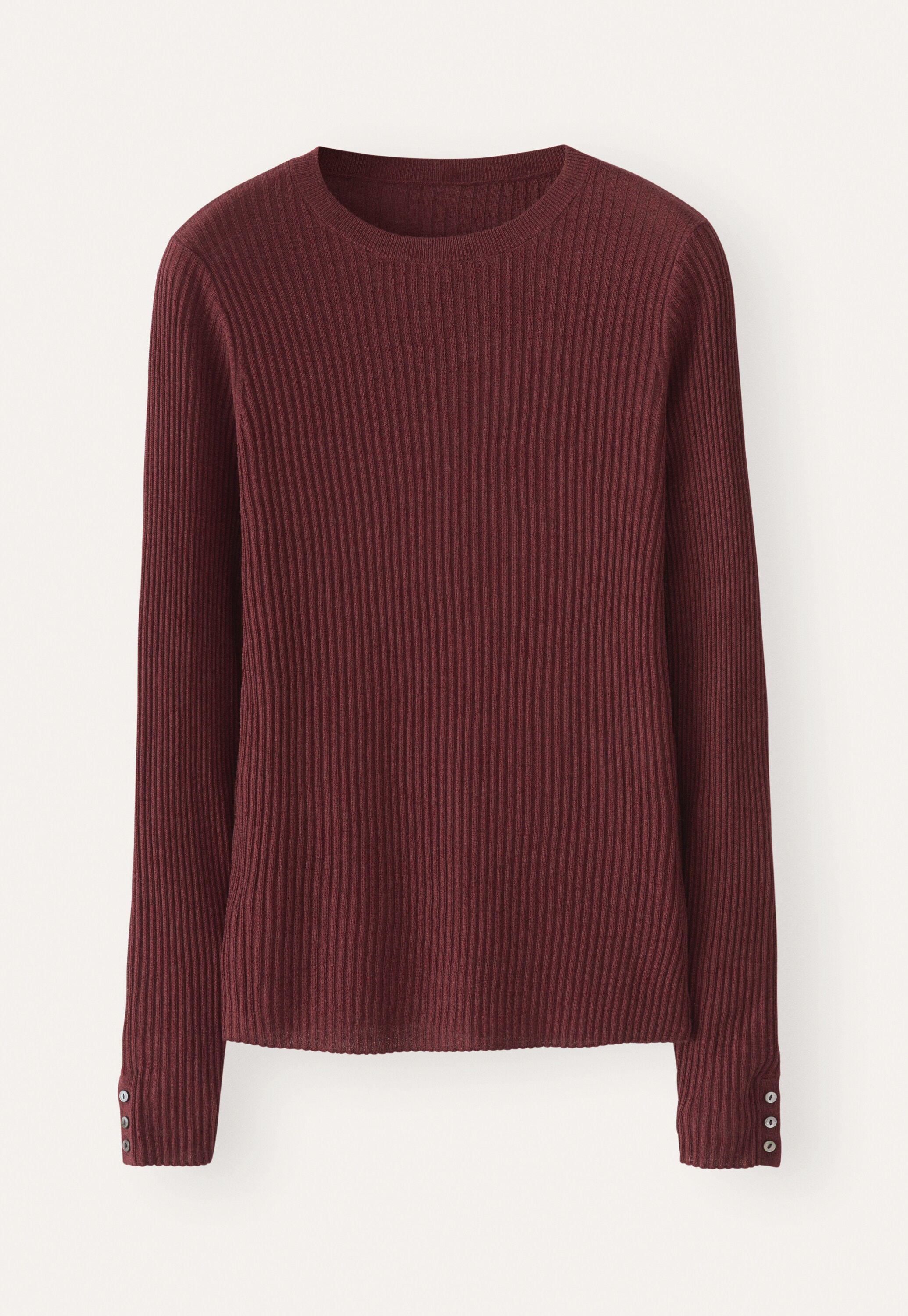 Ripppullover, Weinrot, large