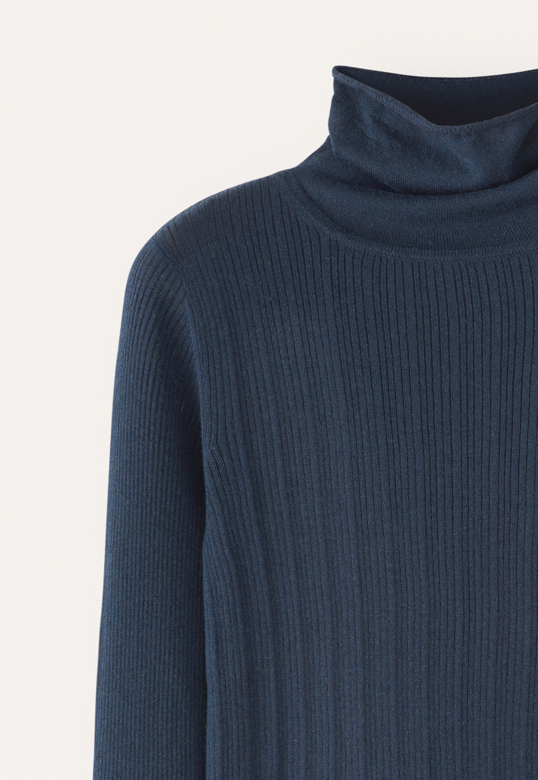 Gerippter Pullover