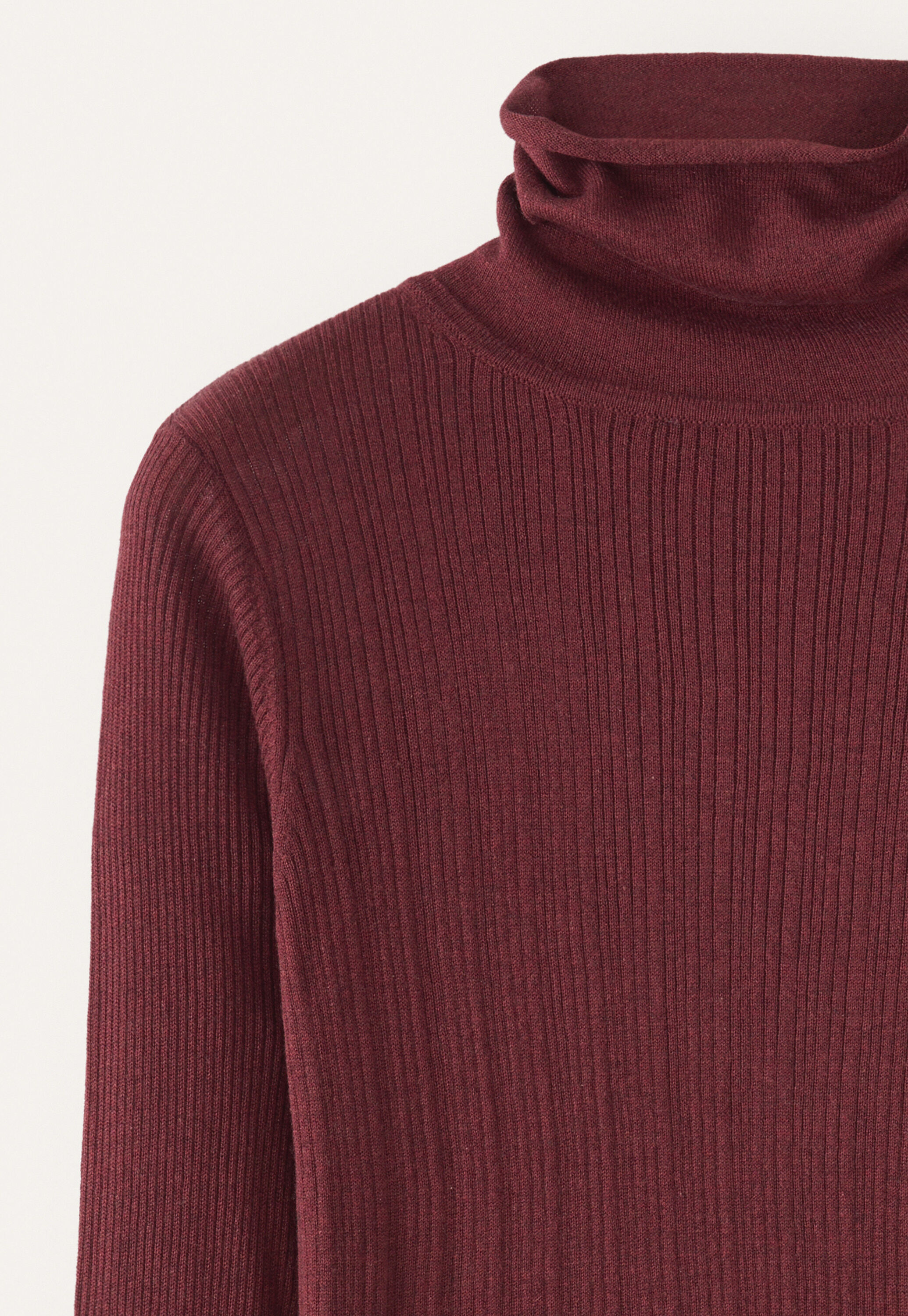 Gerippter Pullover