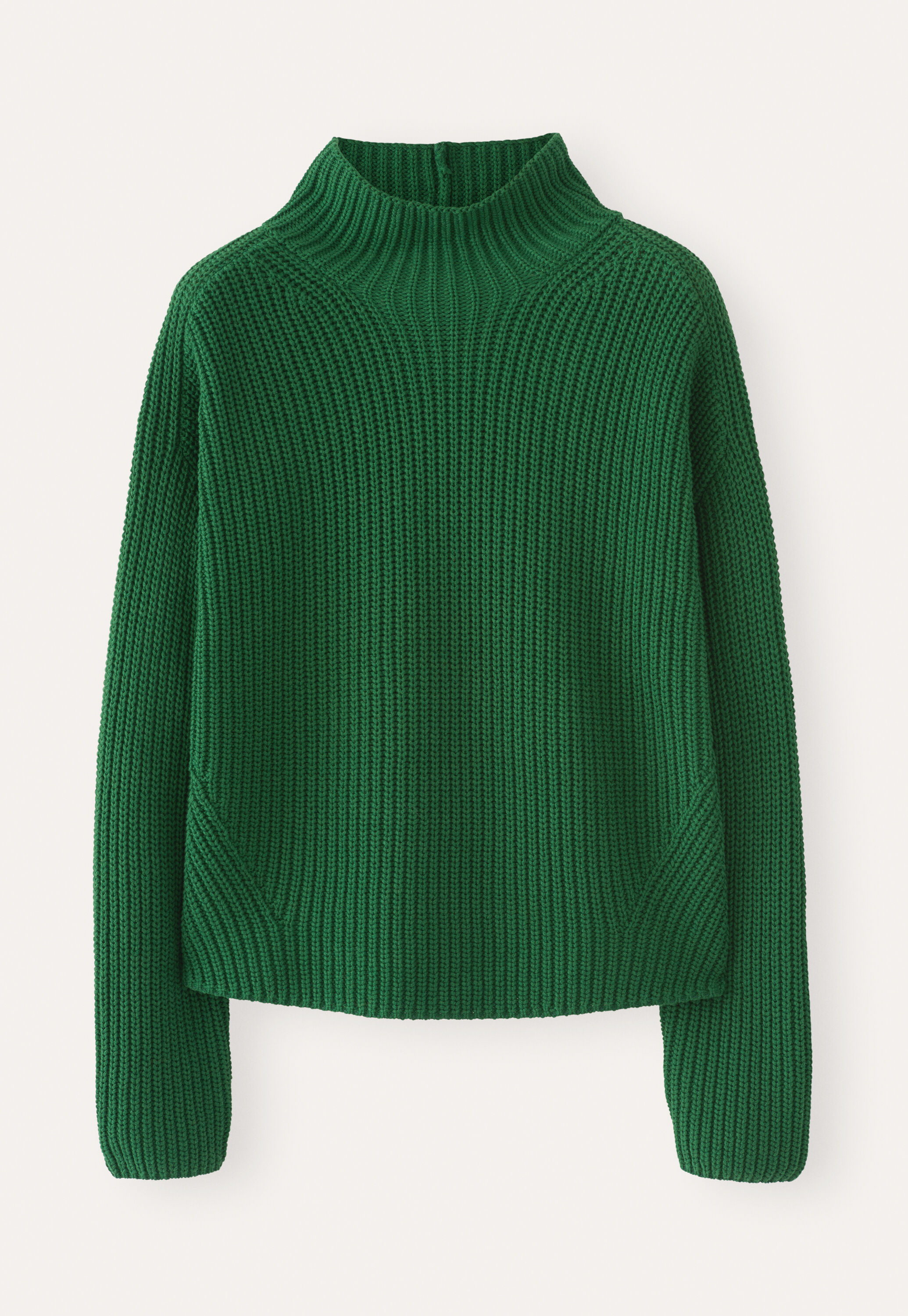 Pullover mit Trichterkragen