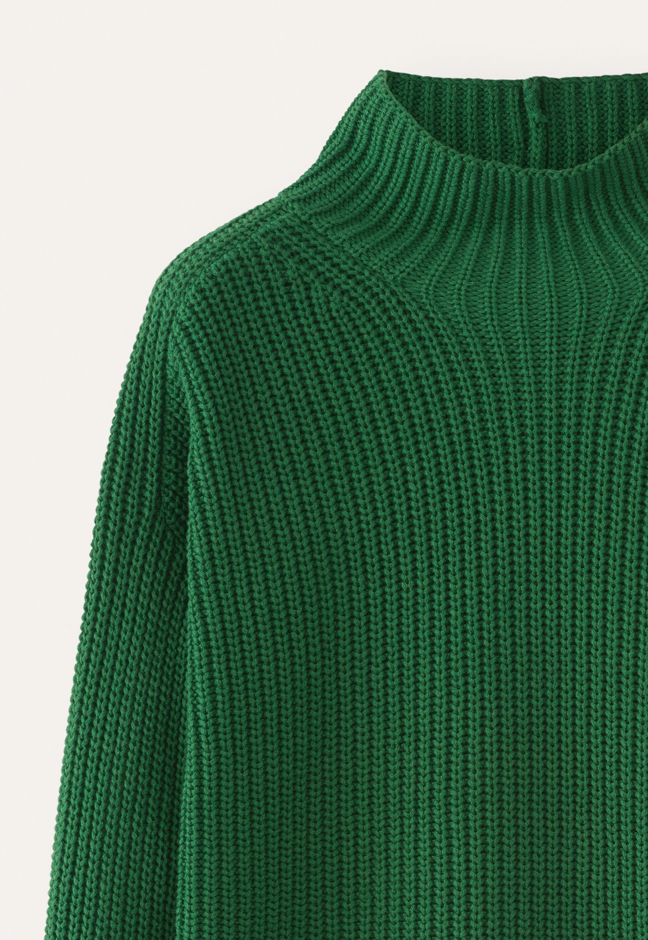 Pullover mit Trichterkragen