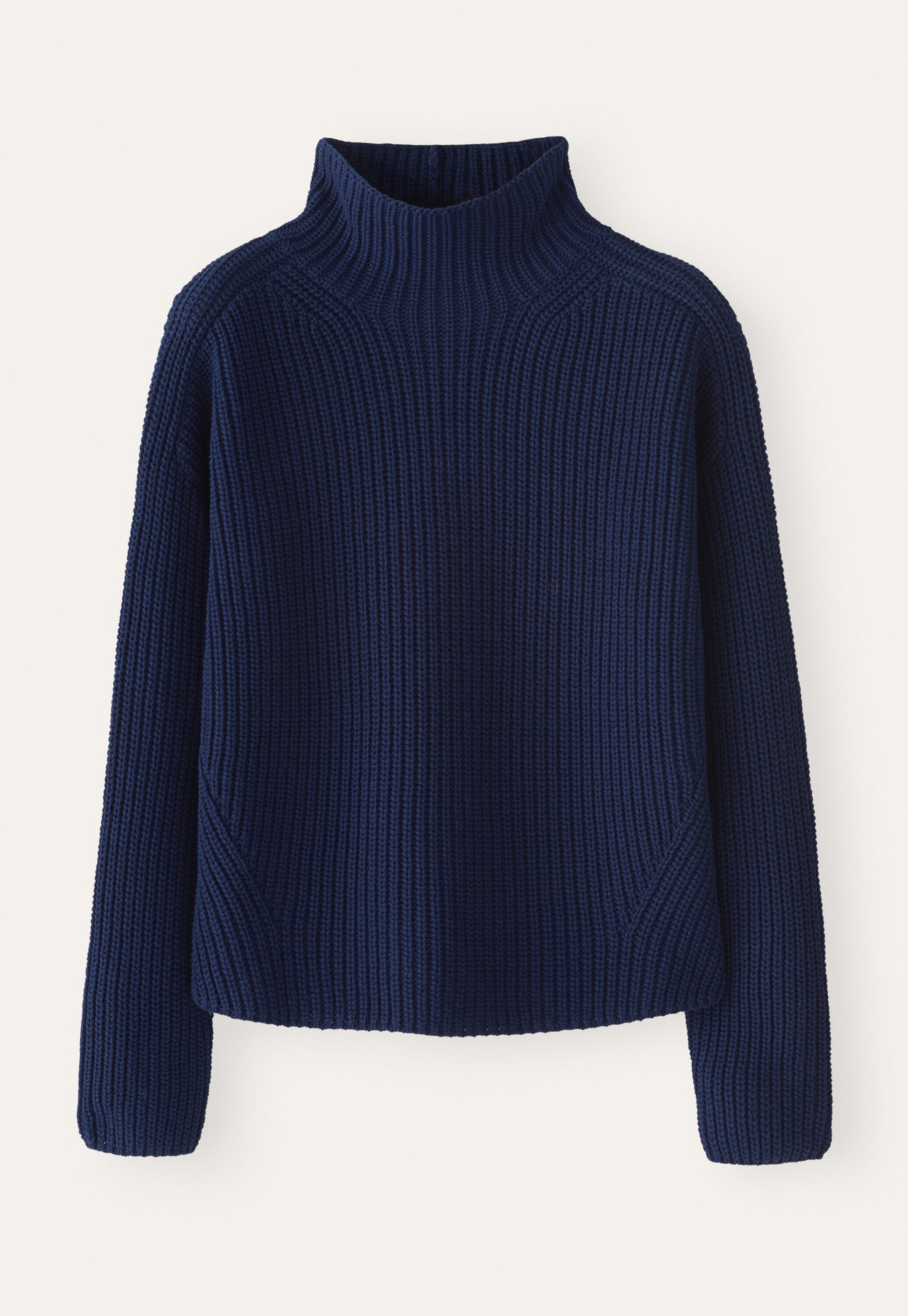 Pullover mit Trichterkragen