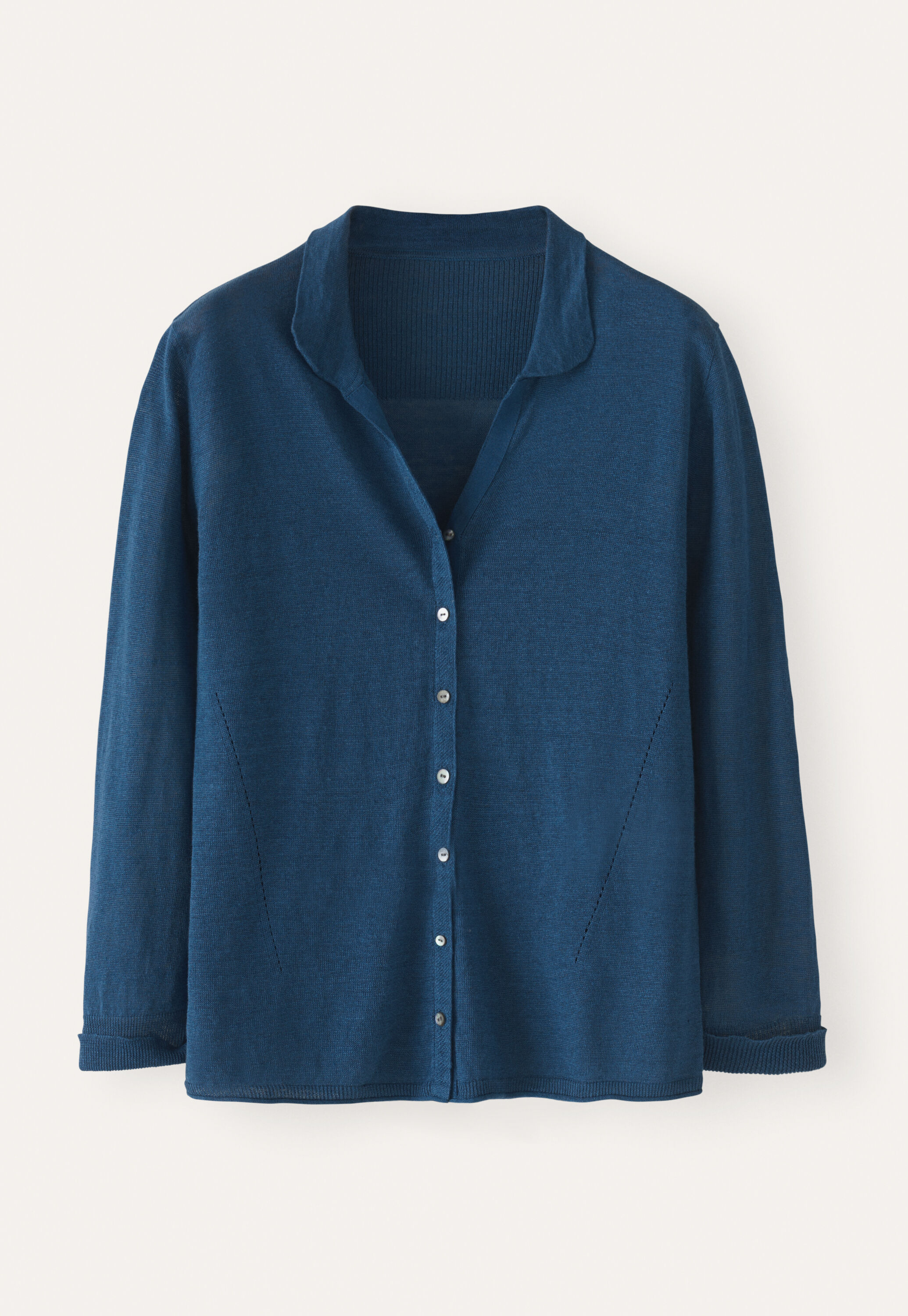 Cardigan mit Kragen