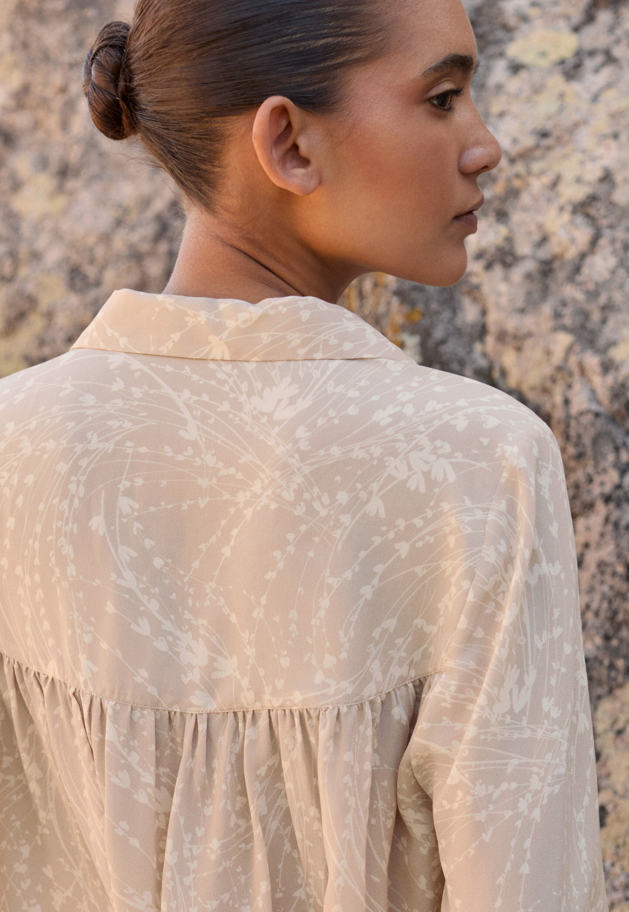Bedruckte Bluse