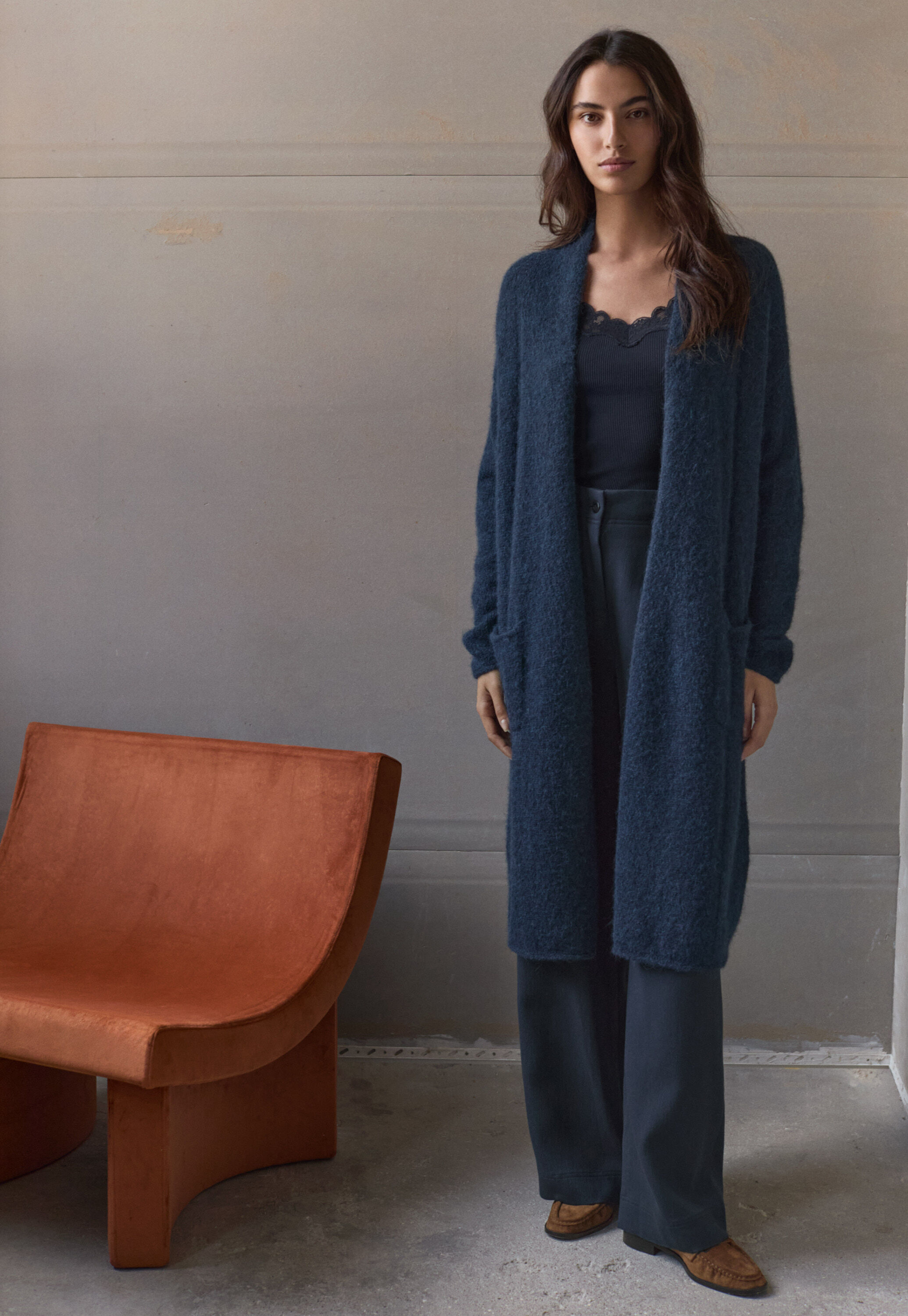 Verschlussloser Cardigan