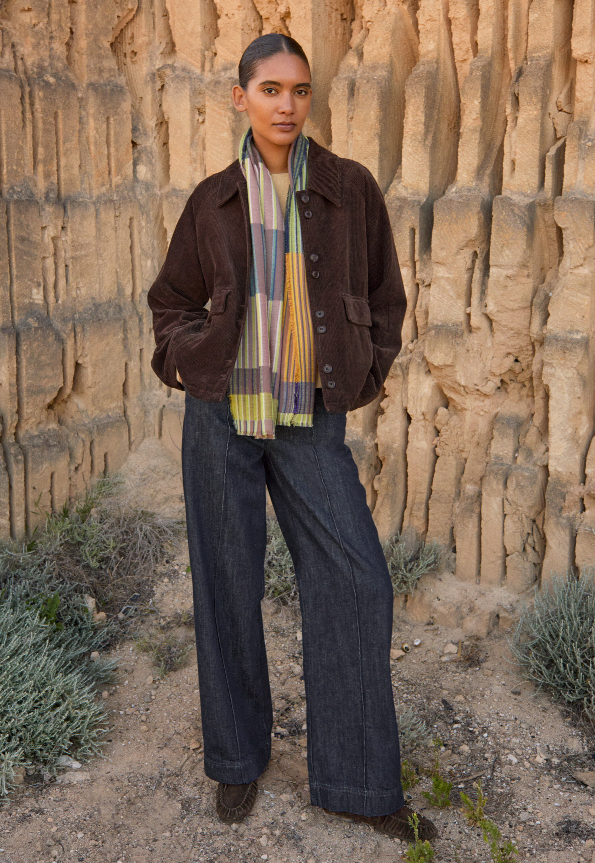 K&uuml;rzere Cordjacke