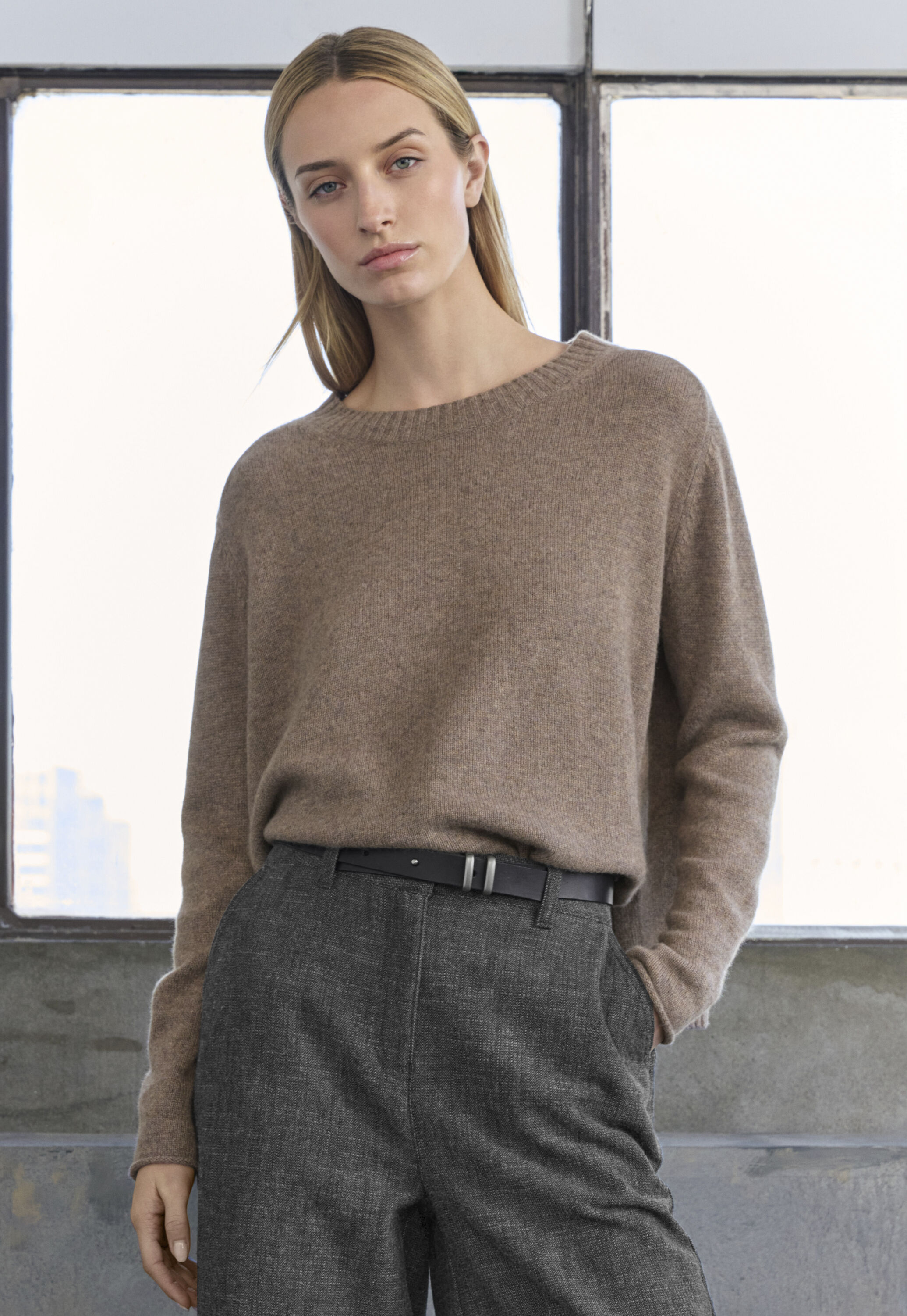 Pullover mit Rundhalsausschnitt