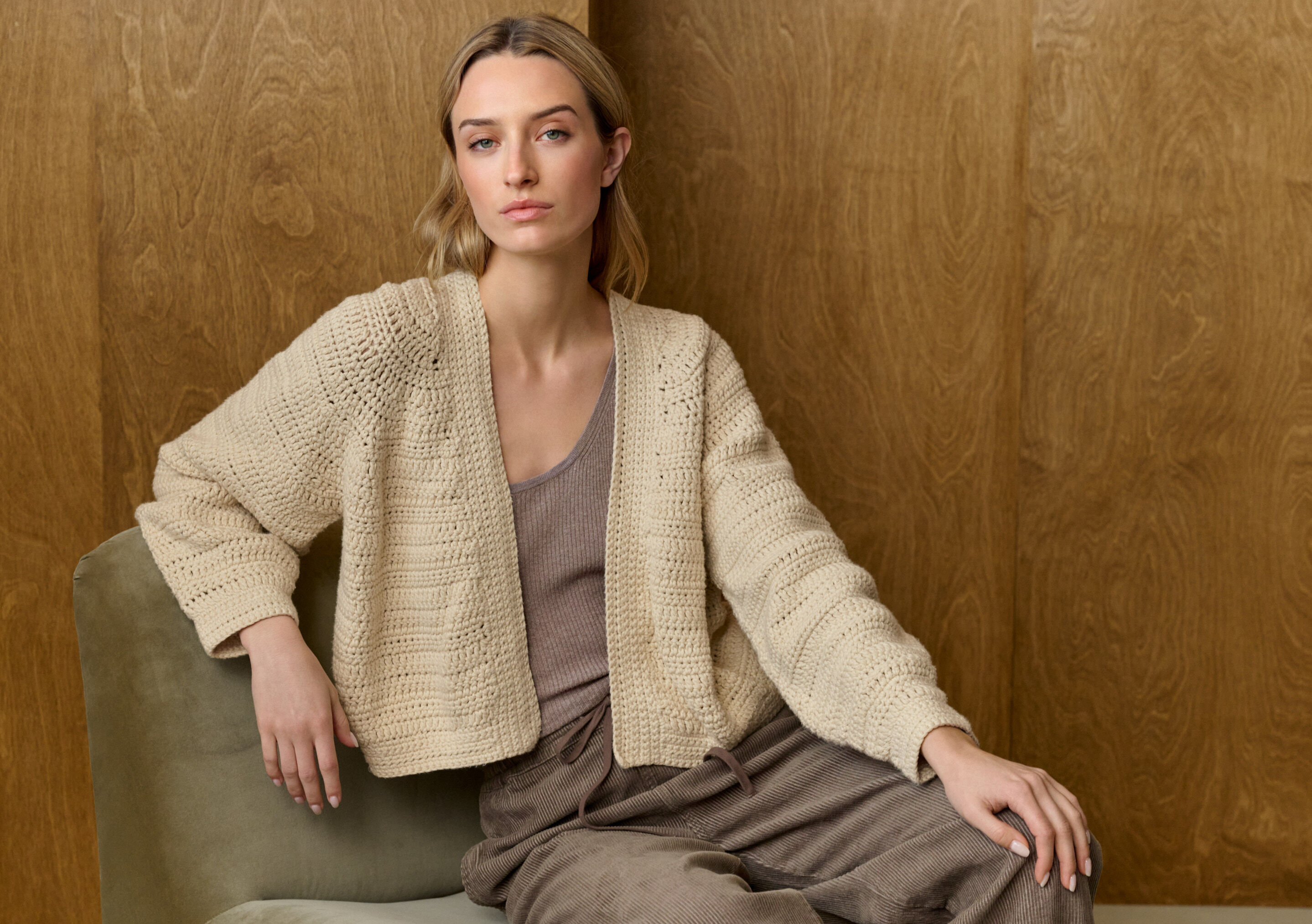 Handgeh&auml;kelter Cardigan