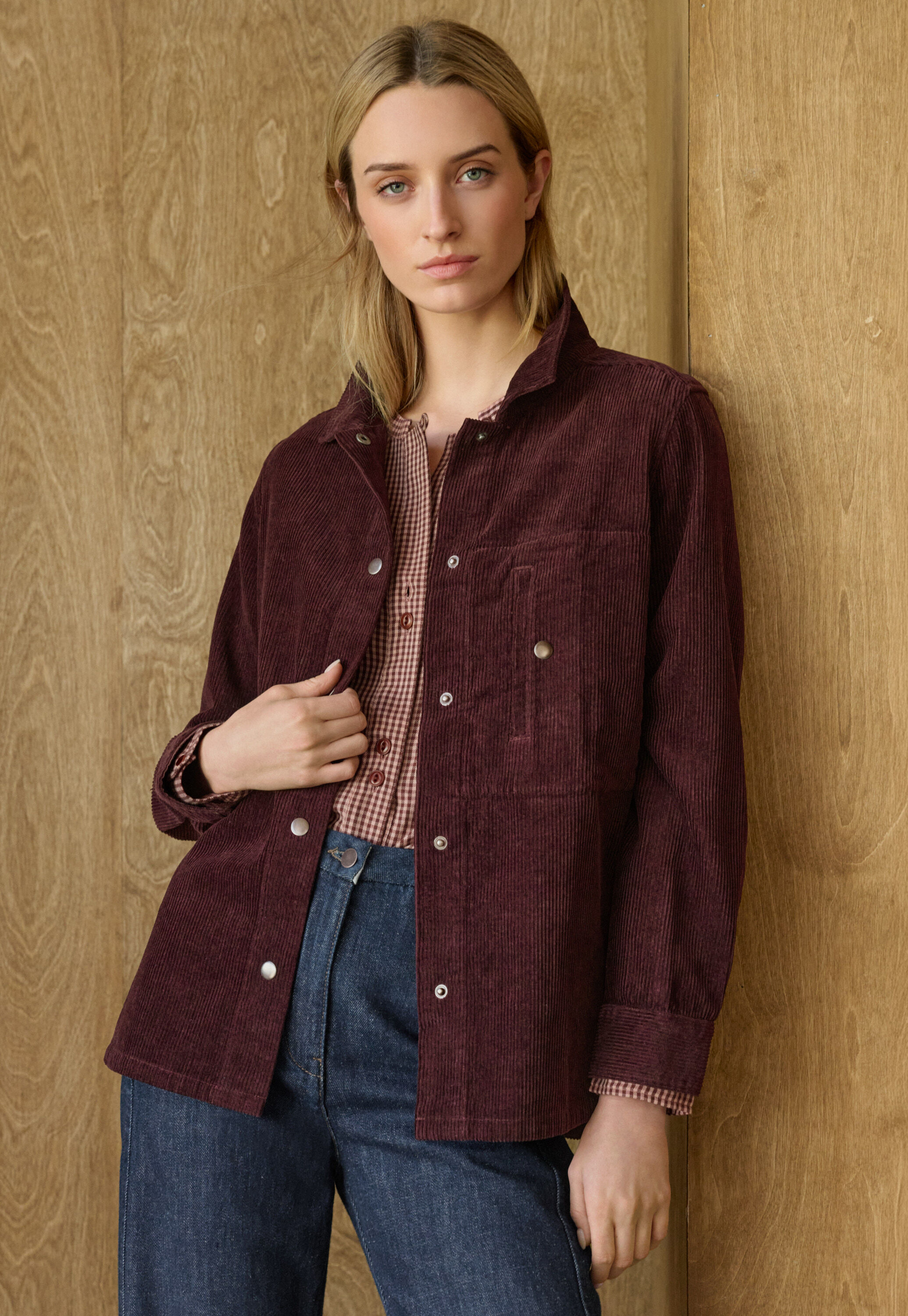 Cord-Overshirt