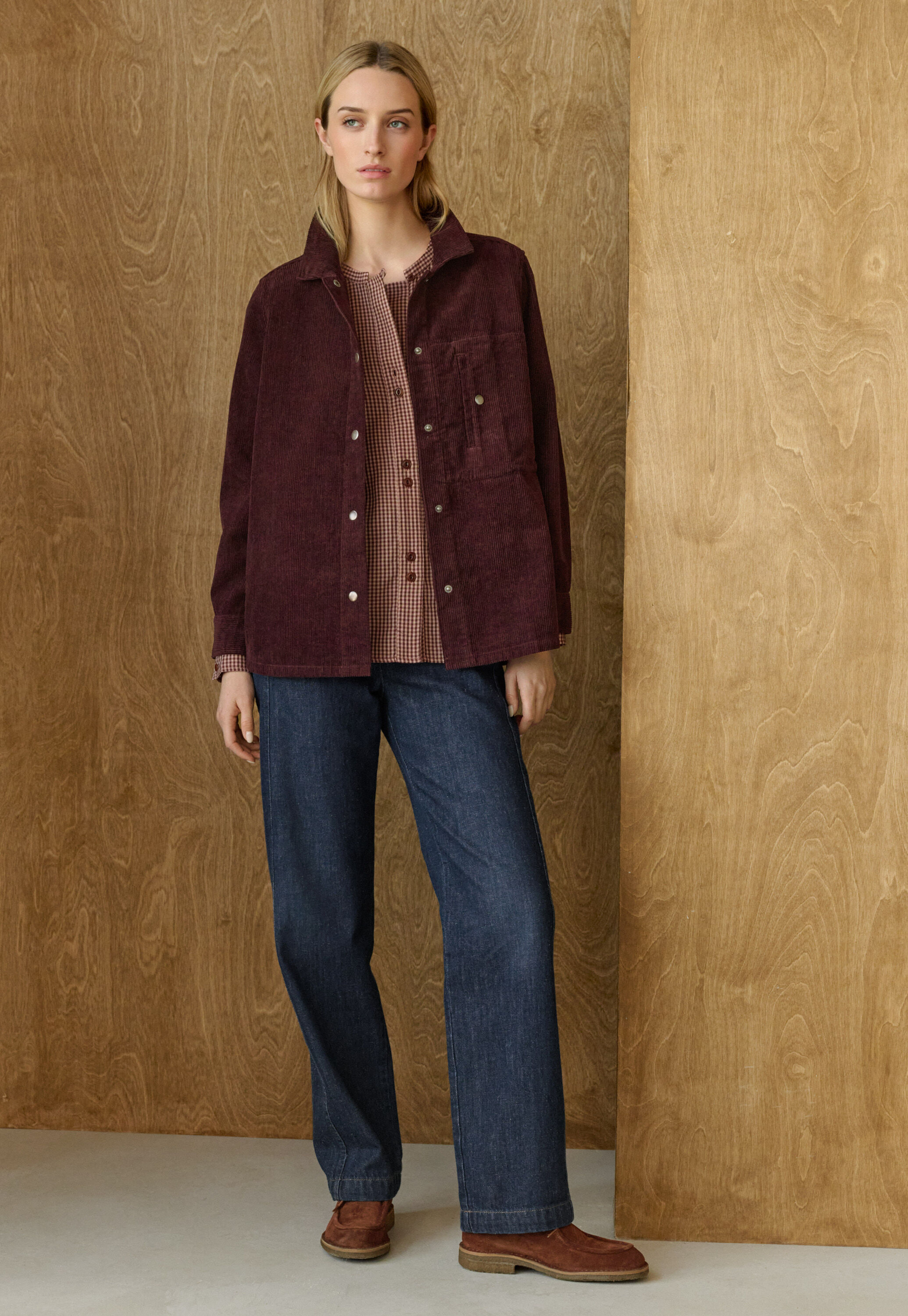 Cord-Overshirt