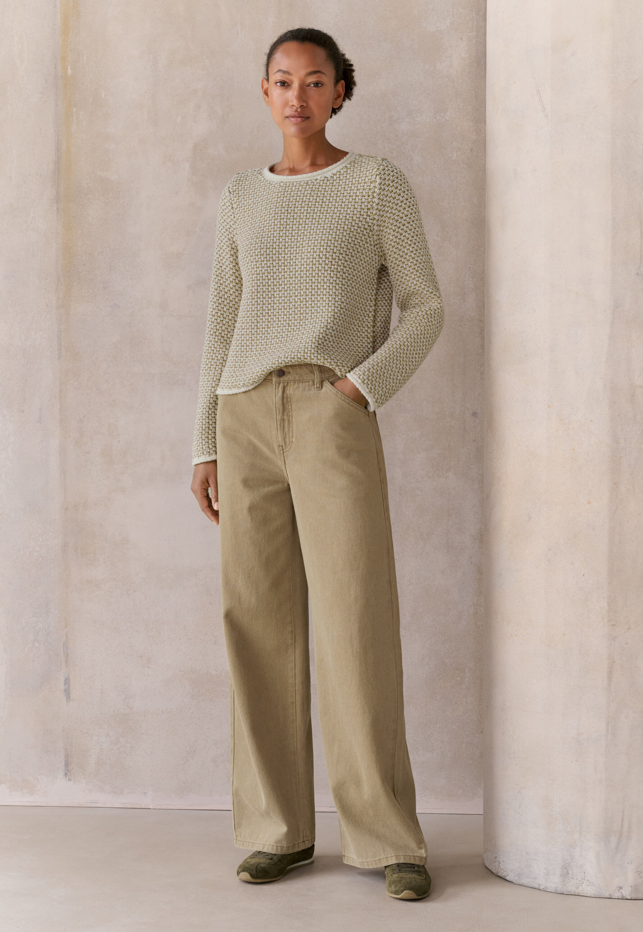 Jeans mit geradem Bein