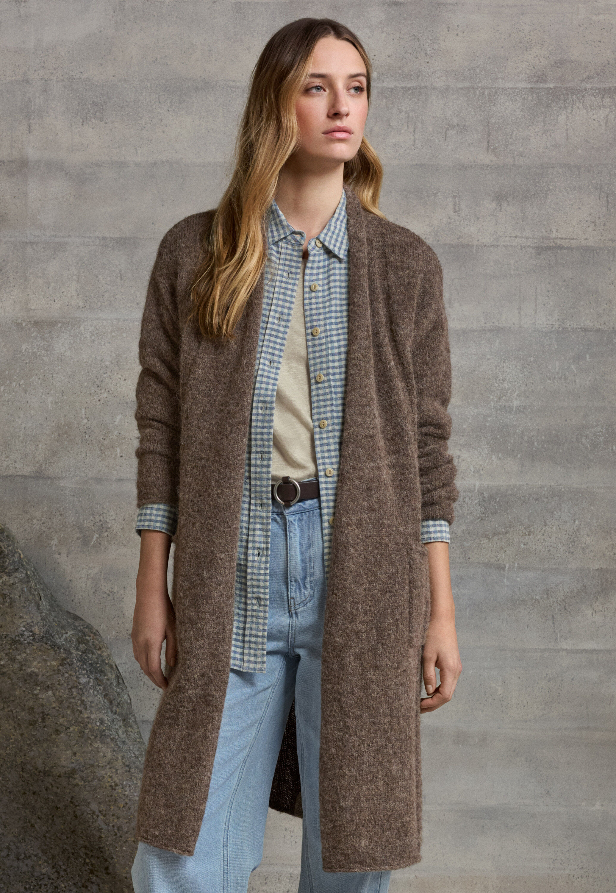Verschlussloser Cardigan