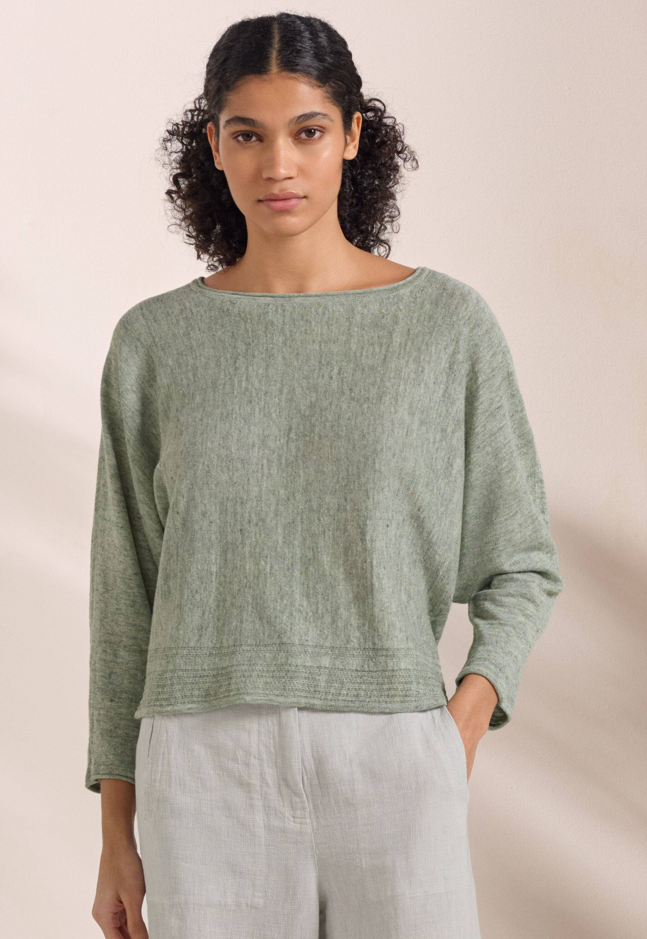 Pullover mit Dolman-&Auml;rmeln