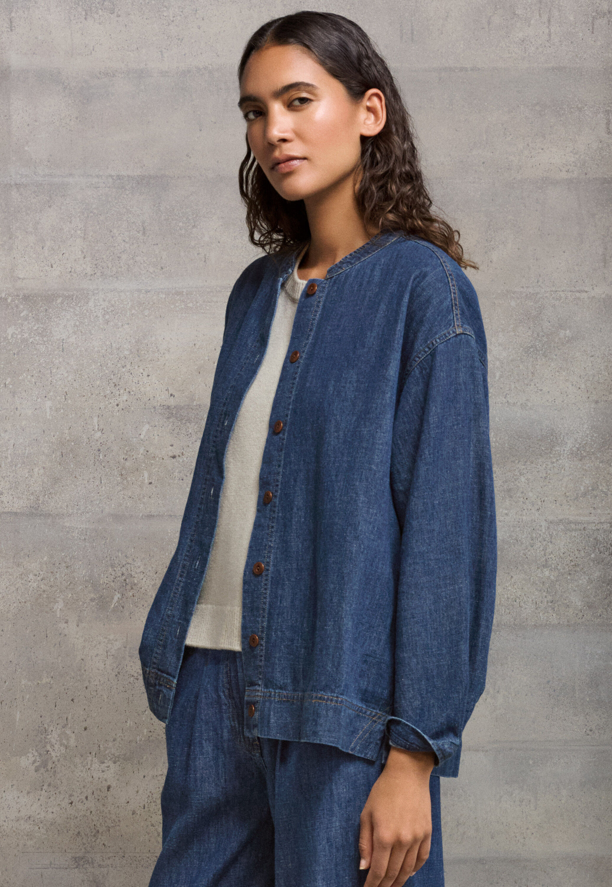 Indigo-Overshirt