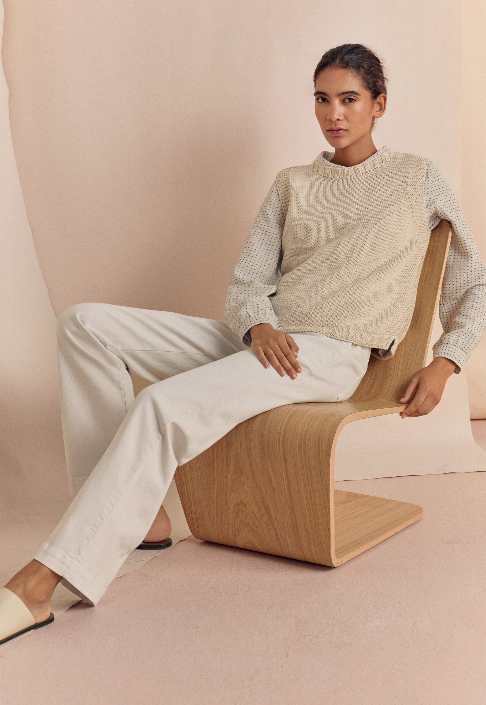&Auml;rmelloser Pullover