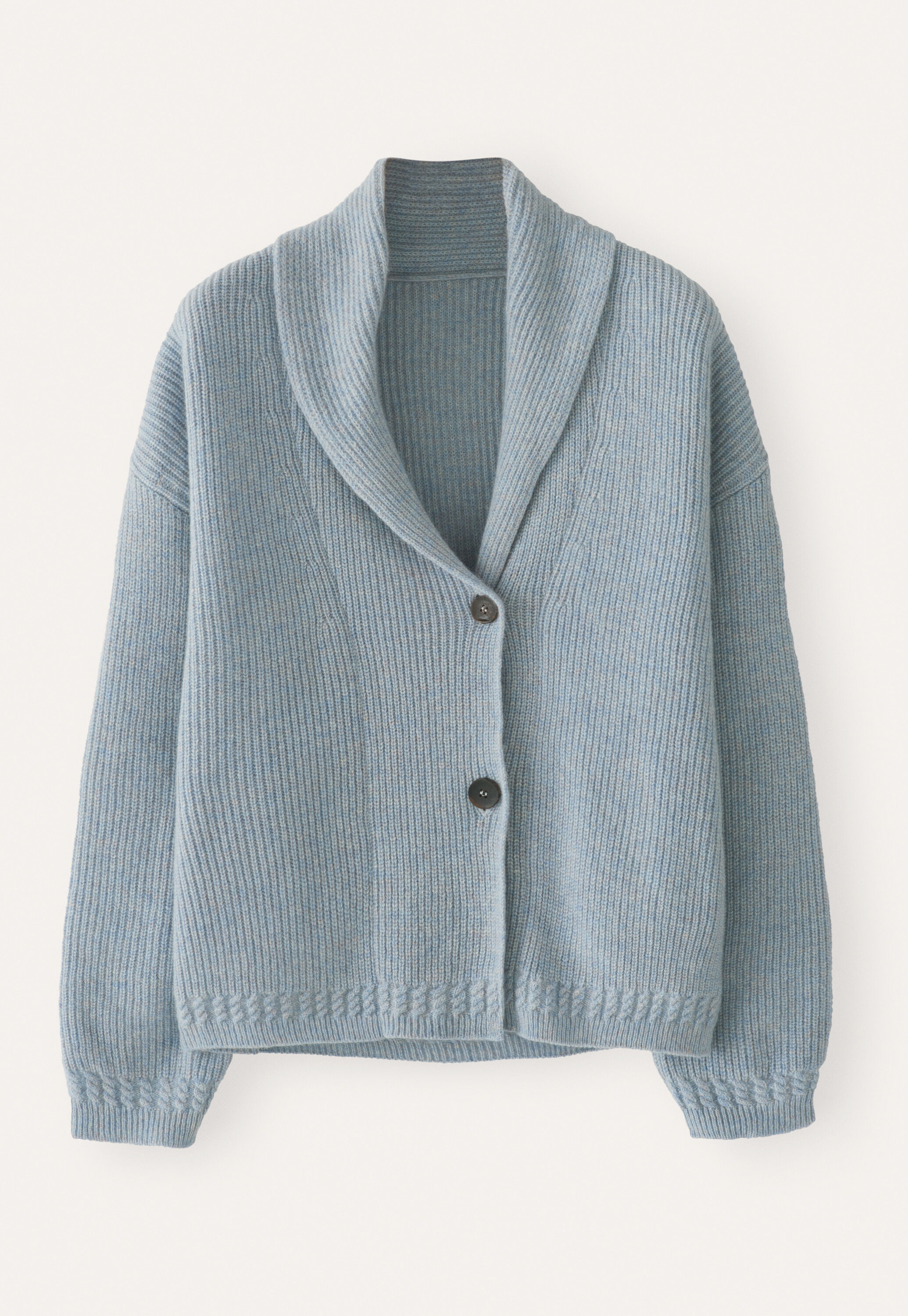 Cardigan mit Schalkragen