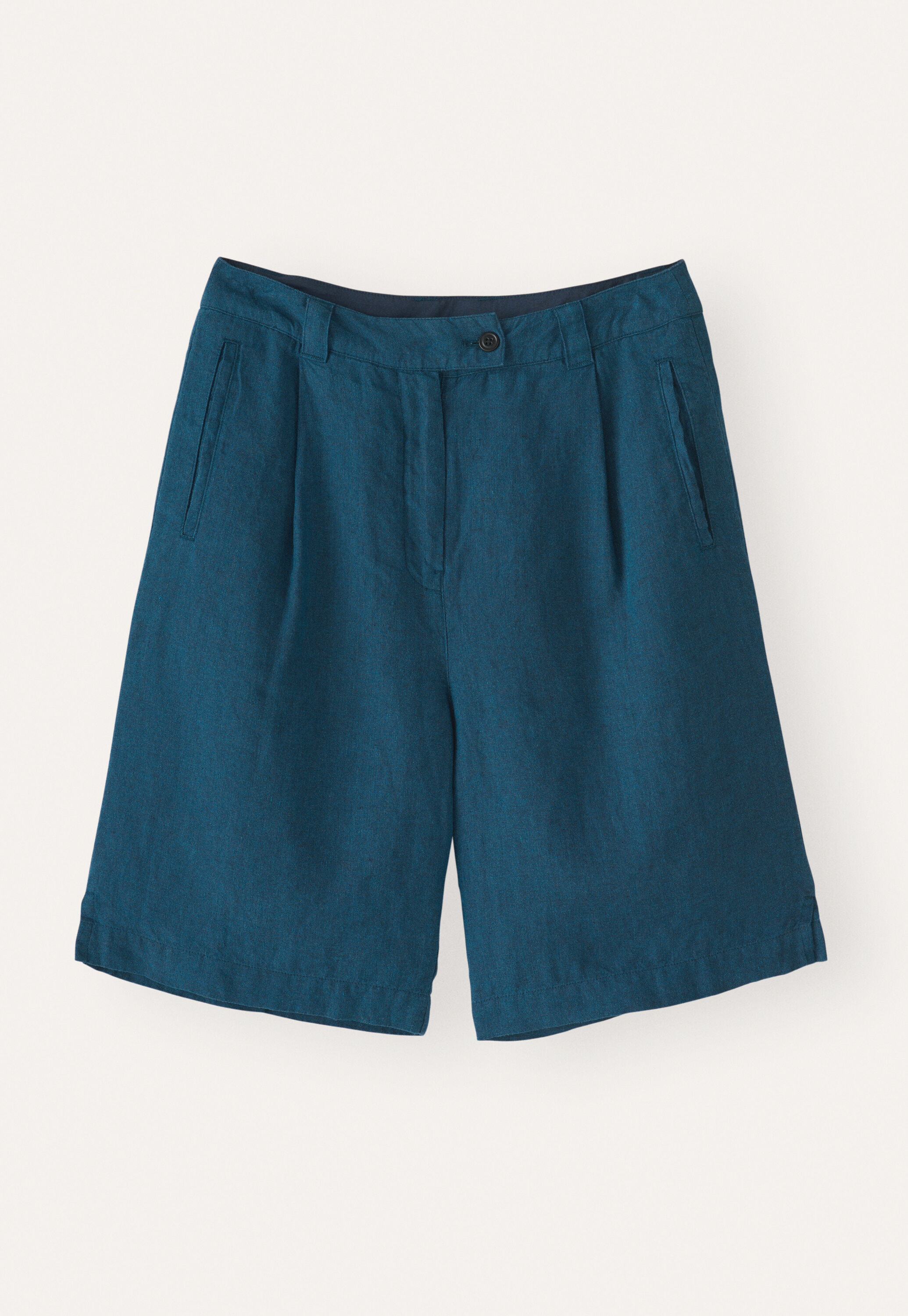 Bundfalten-Shorts