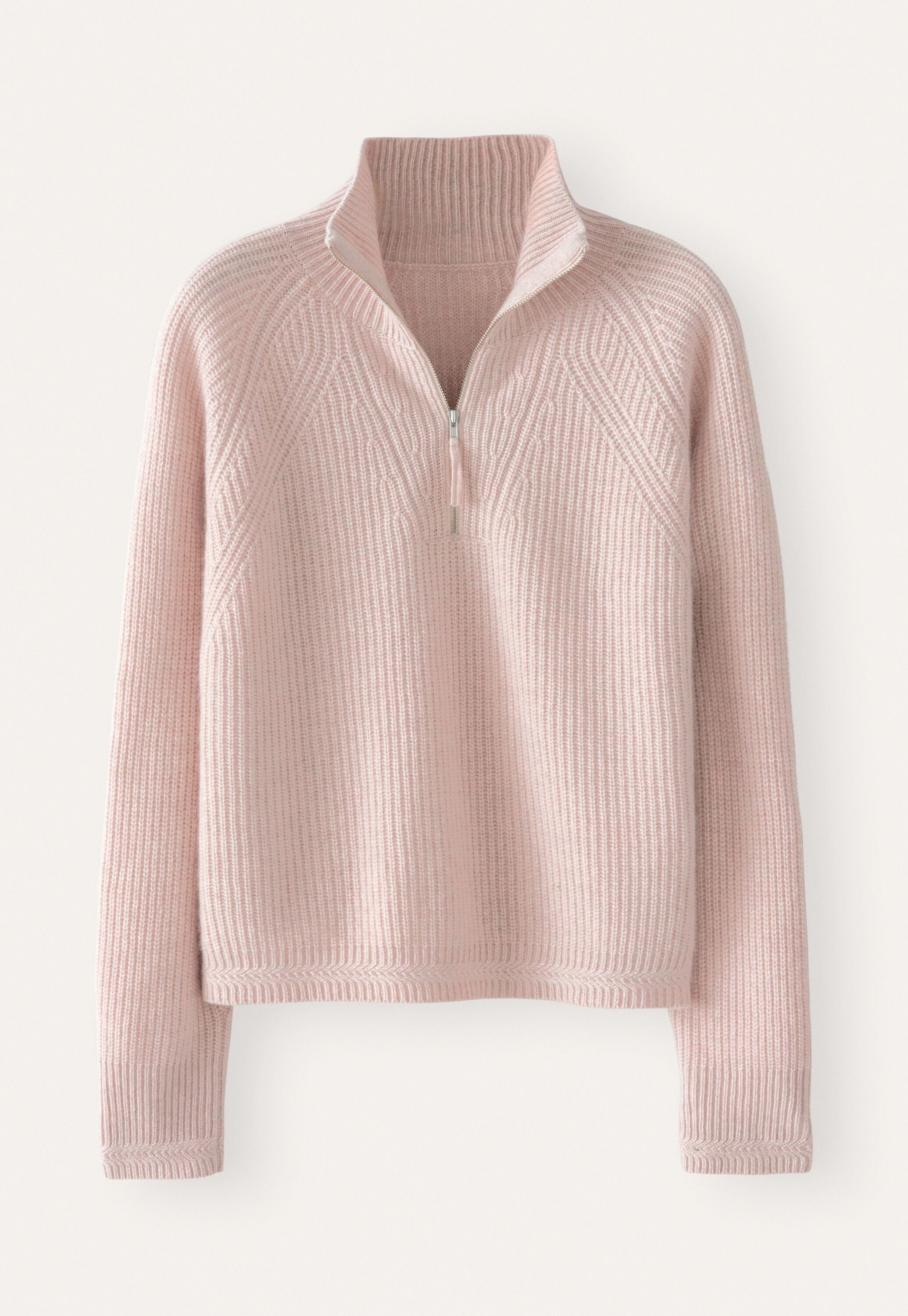 Pullover mit Frontrei&szlig;verschluss