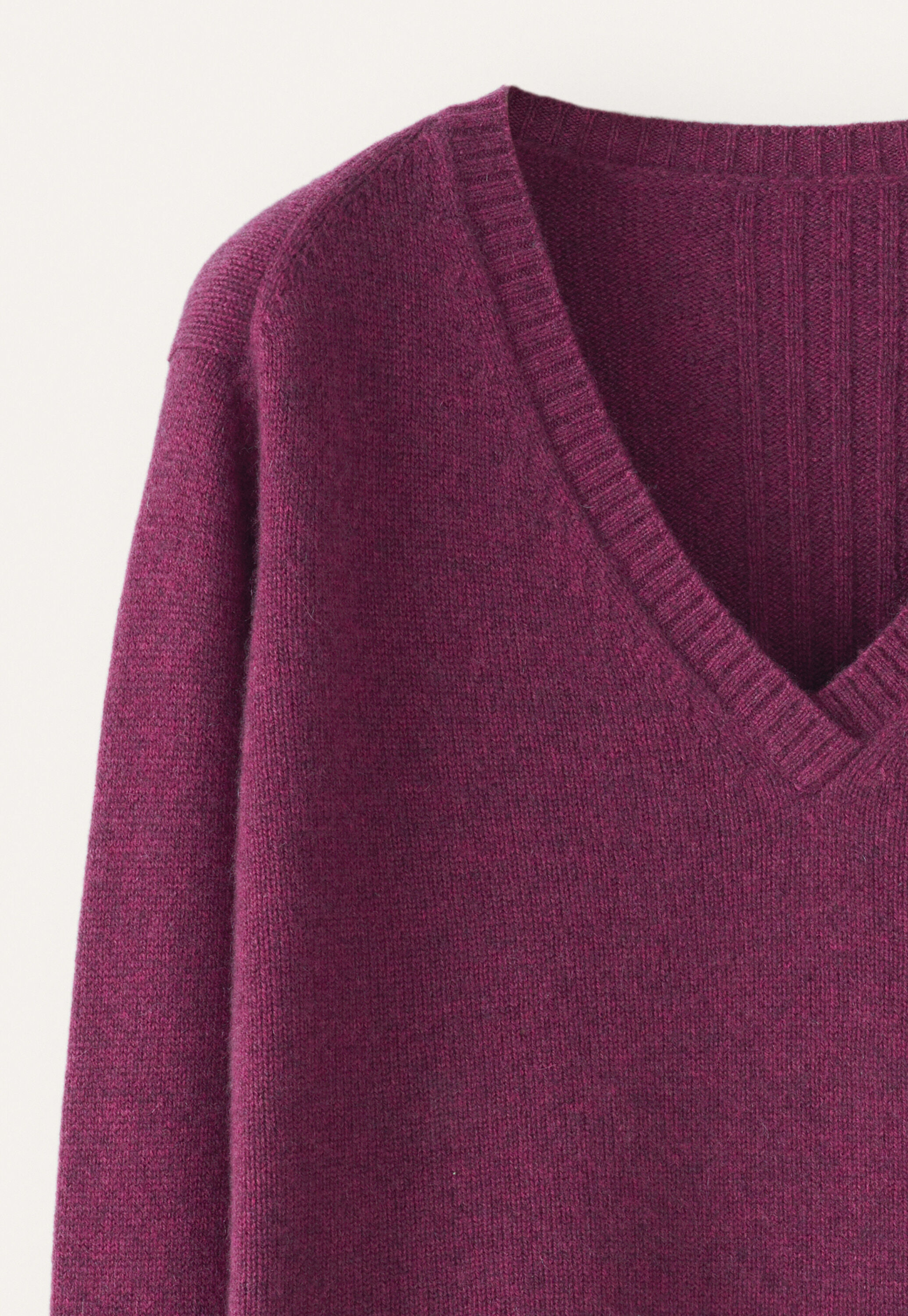 Pullover mit V-Ausschnitt