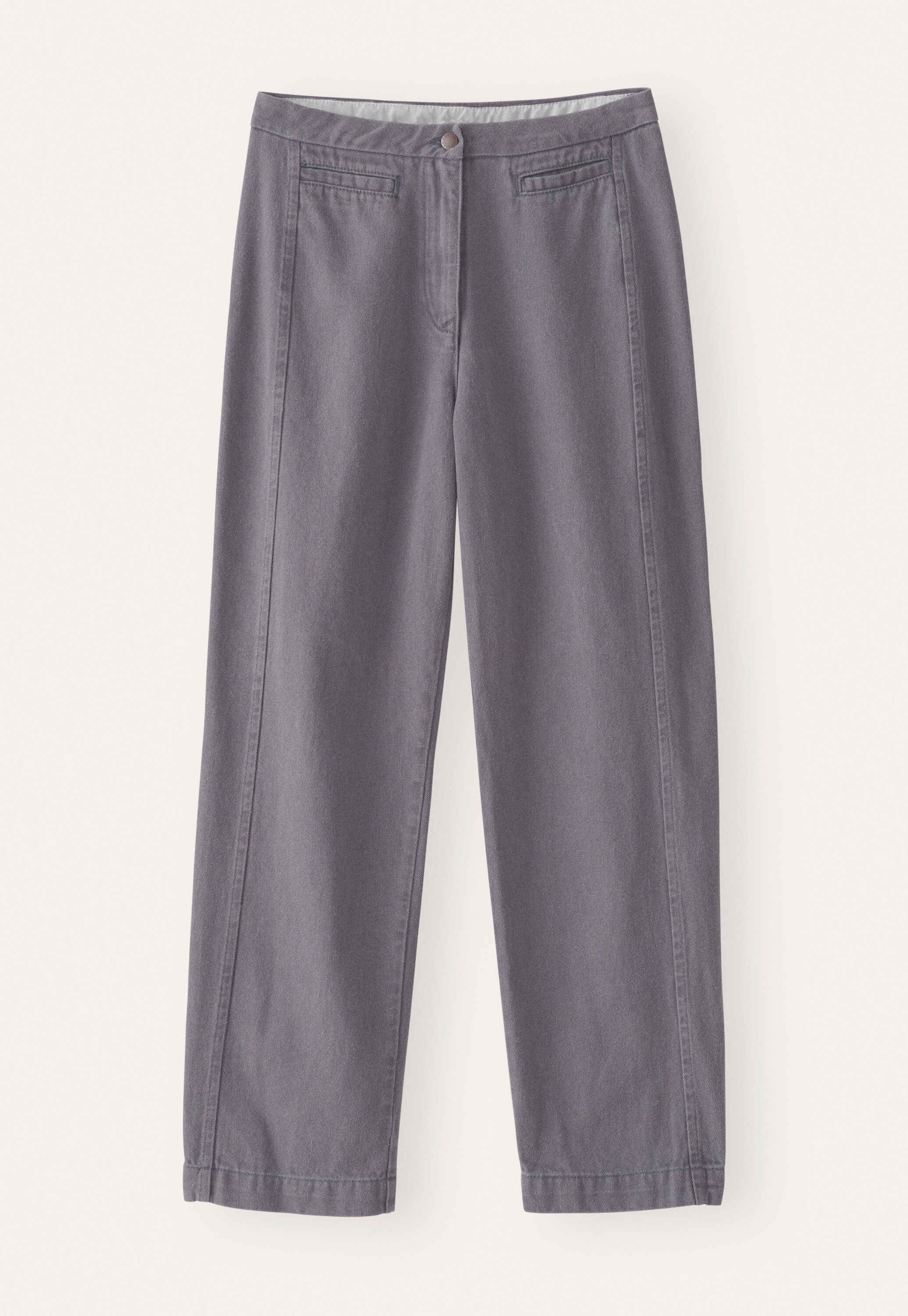 Schmale, k&uuml;rzere Jeans