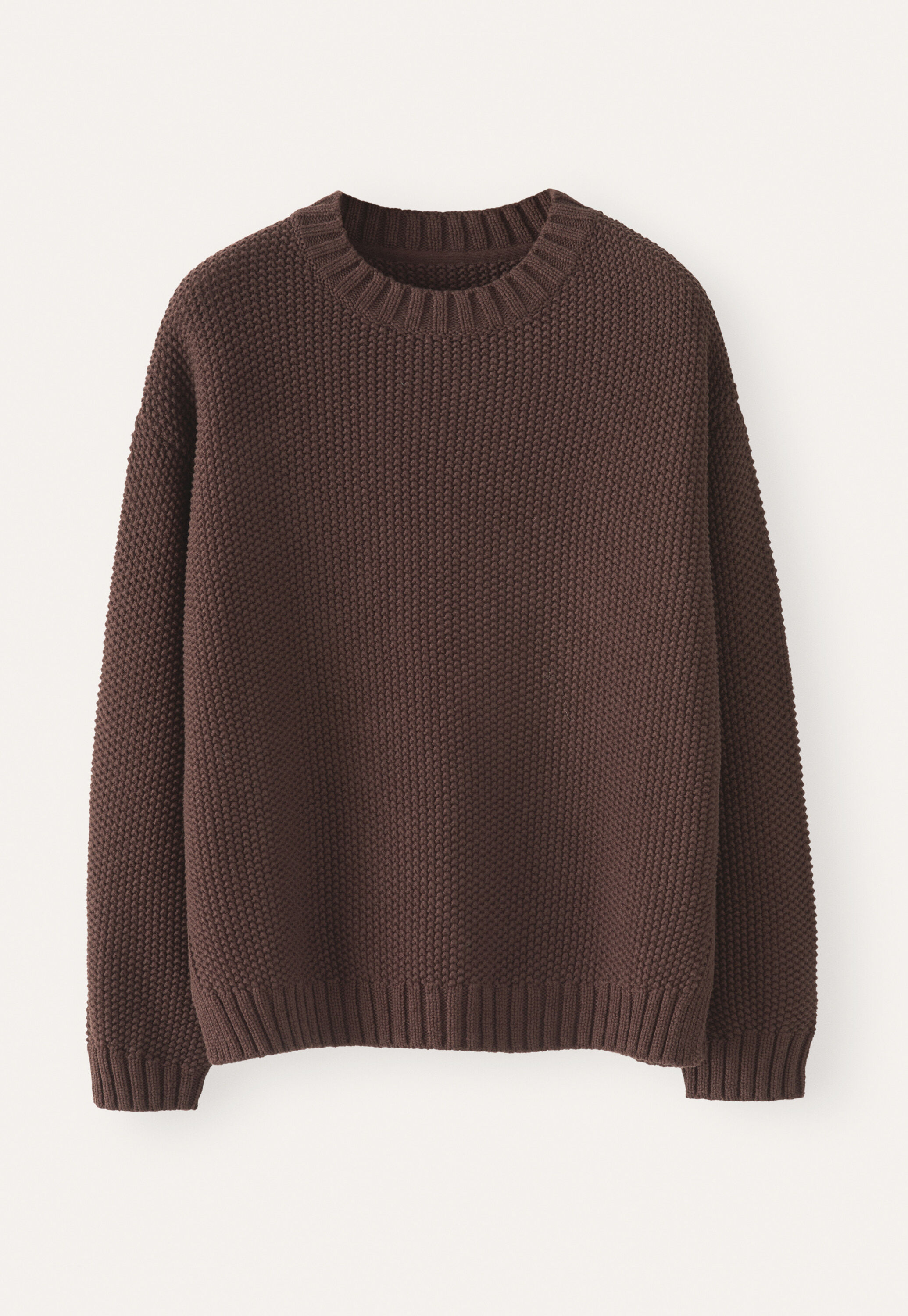 Perlmuster-Pullover