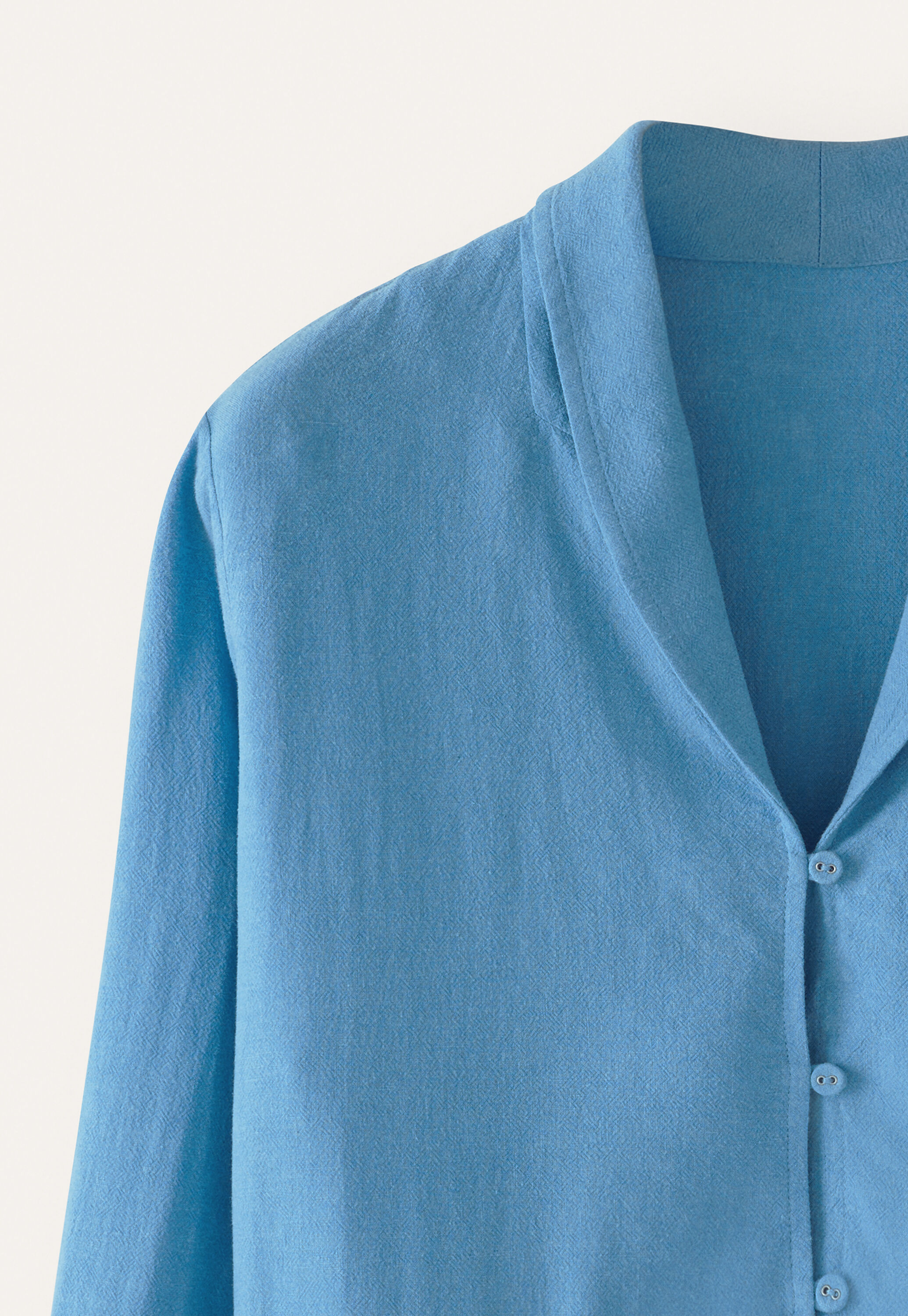 Bluse mit Schalkragen