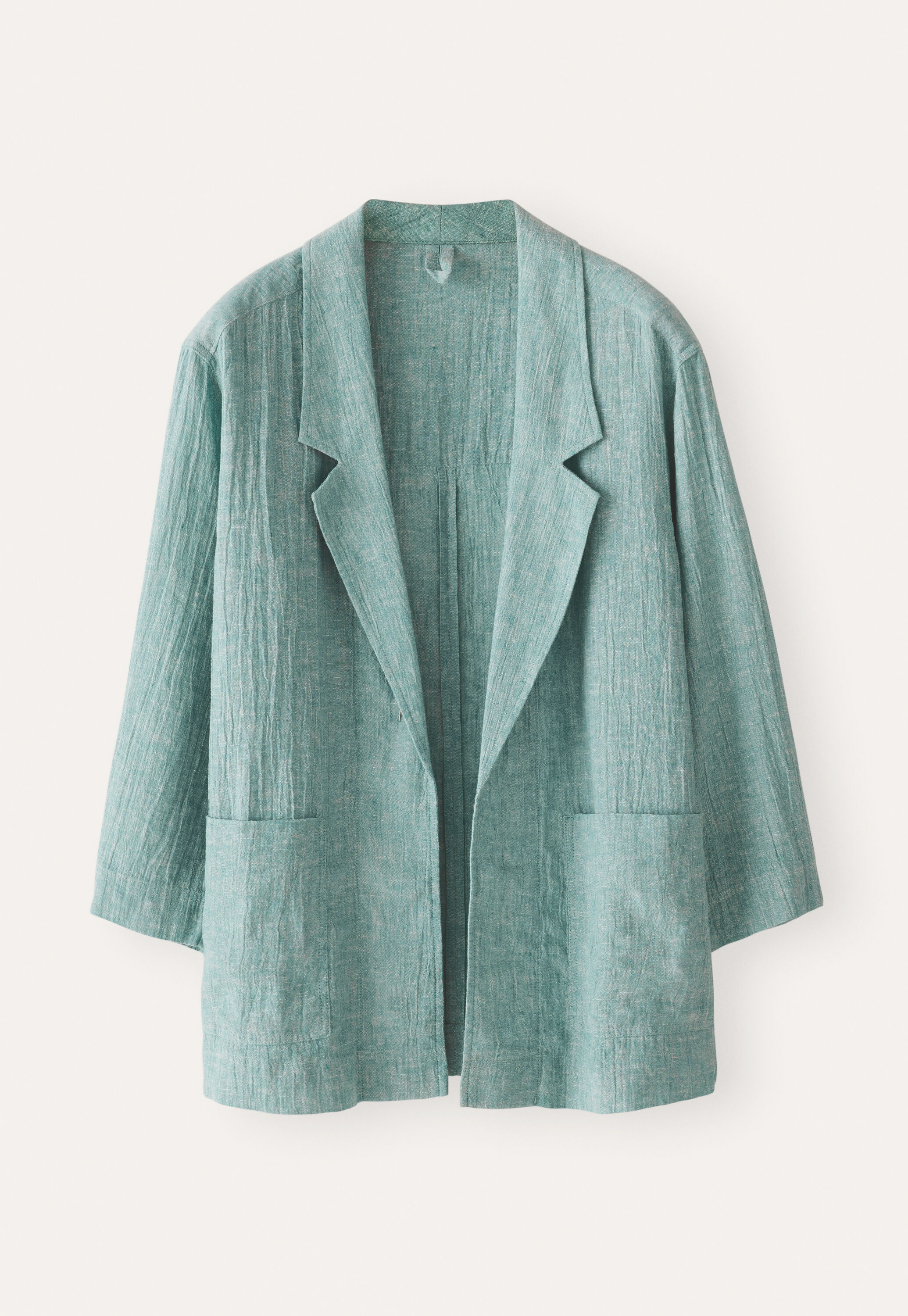 Verschlusslose Jacke