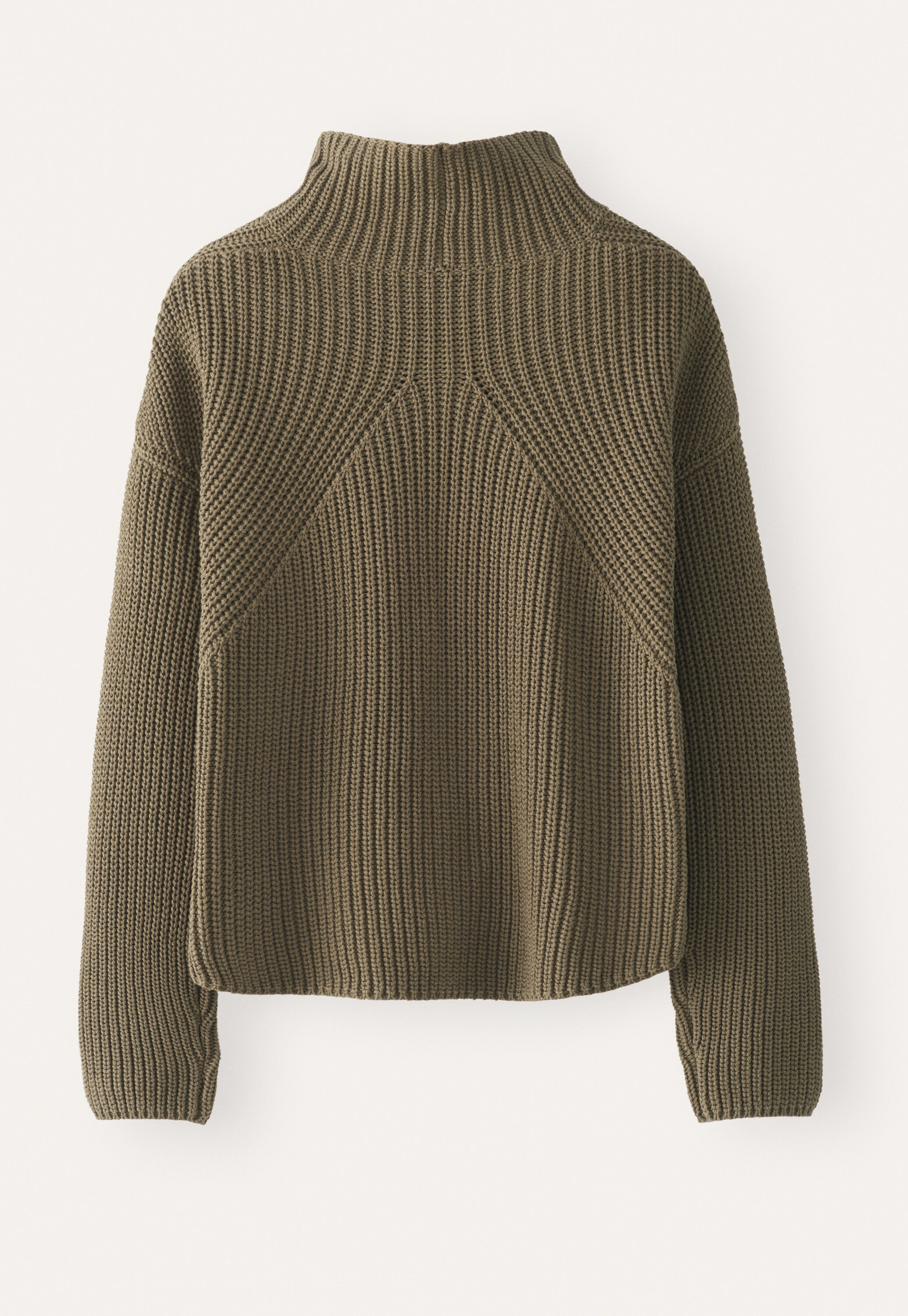 Pullover mit Trichterkragen