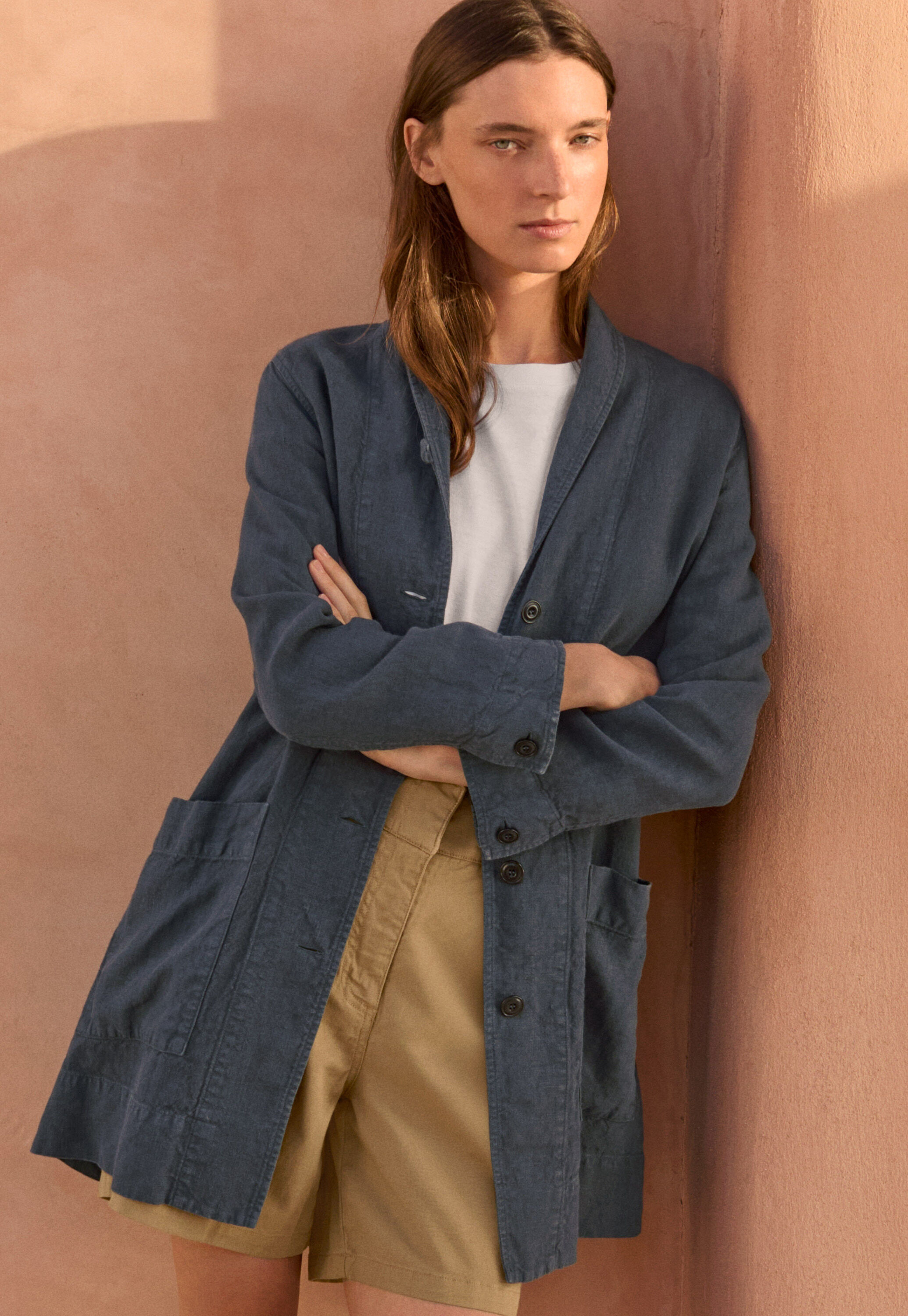Lange Jacke