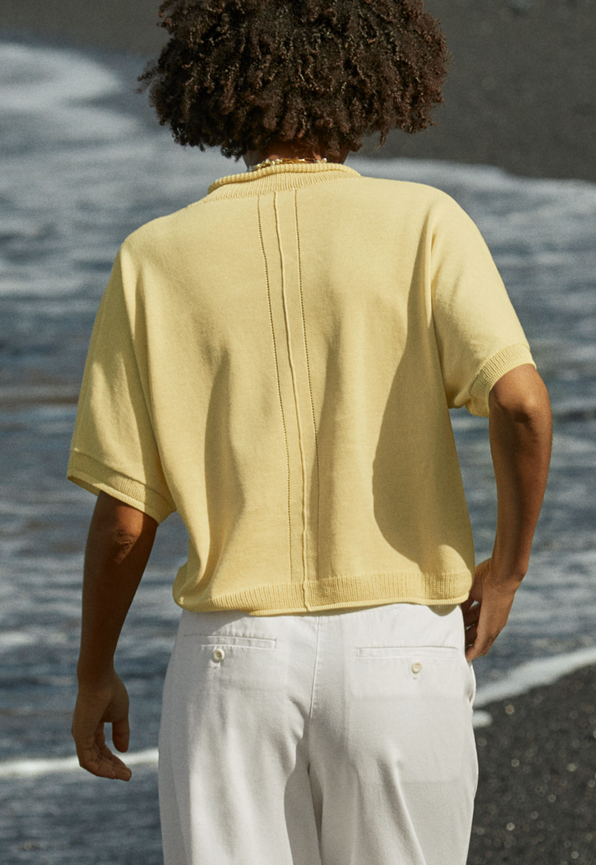 Pullover mit V-Ausschnitt
