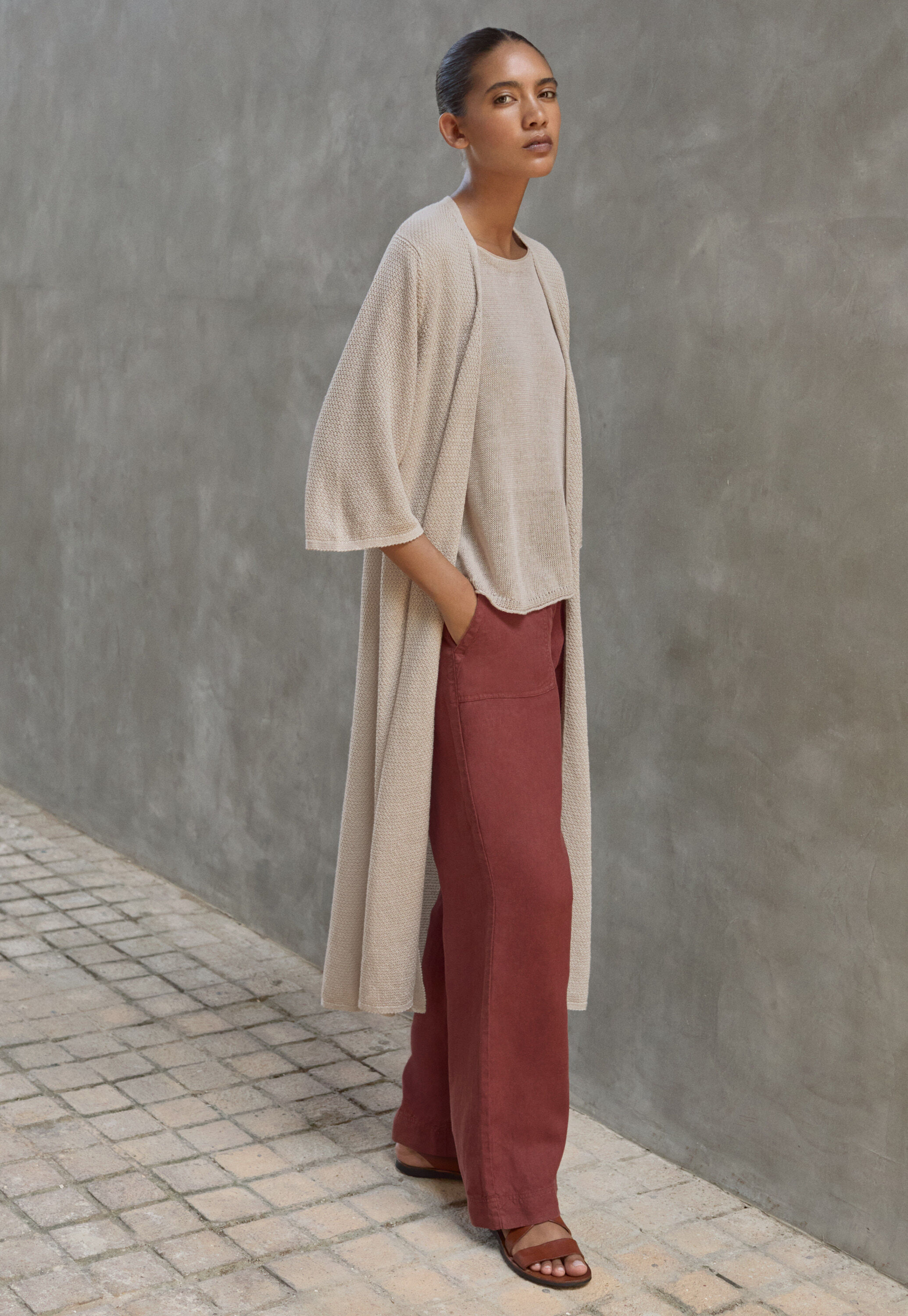 Verschlussloser Cardigan