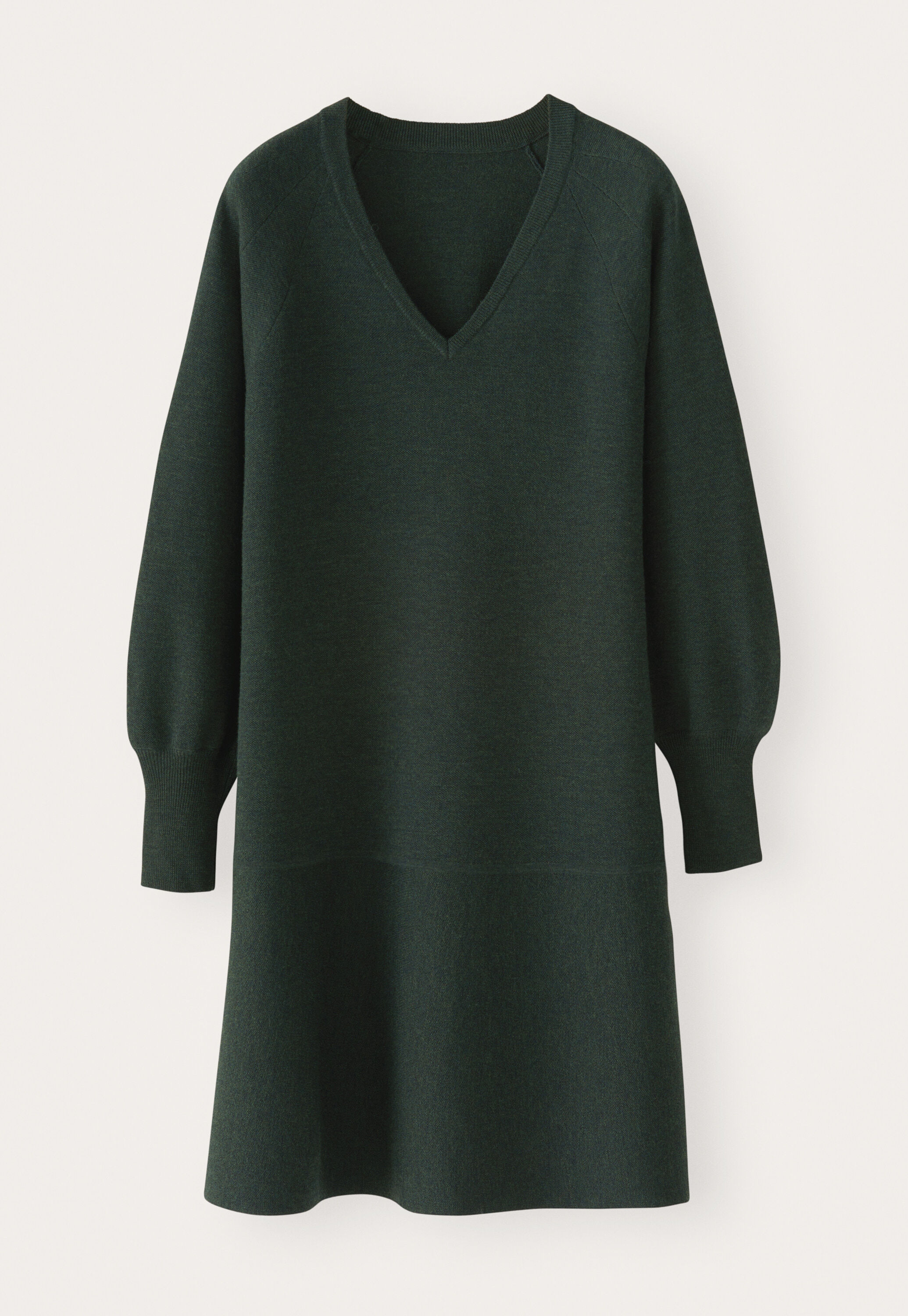 Kleid mit Peplum-Saum