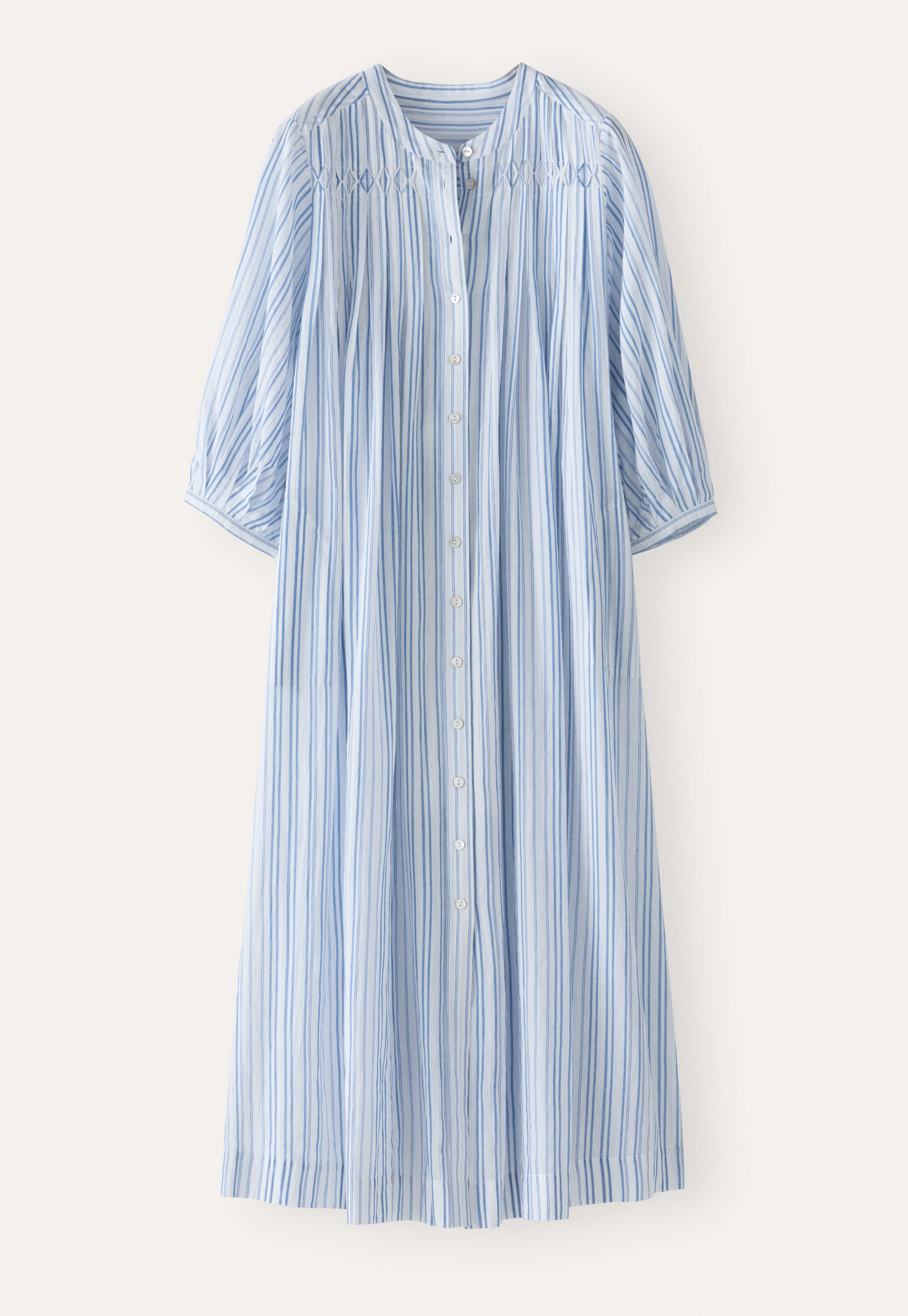Gestreiftes Maxikleid