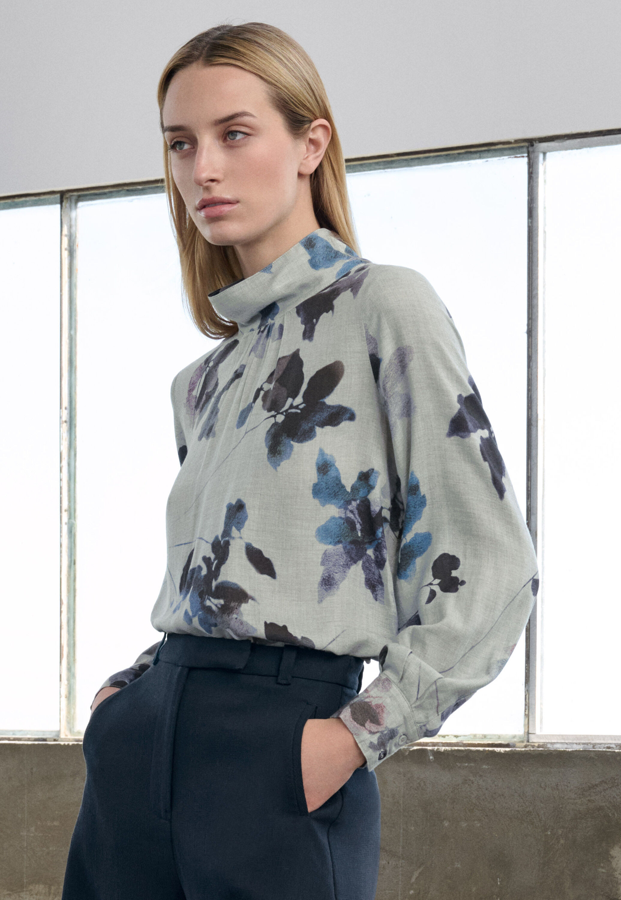 Bedruckte Bluse