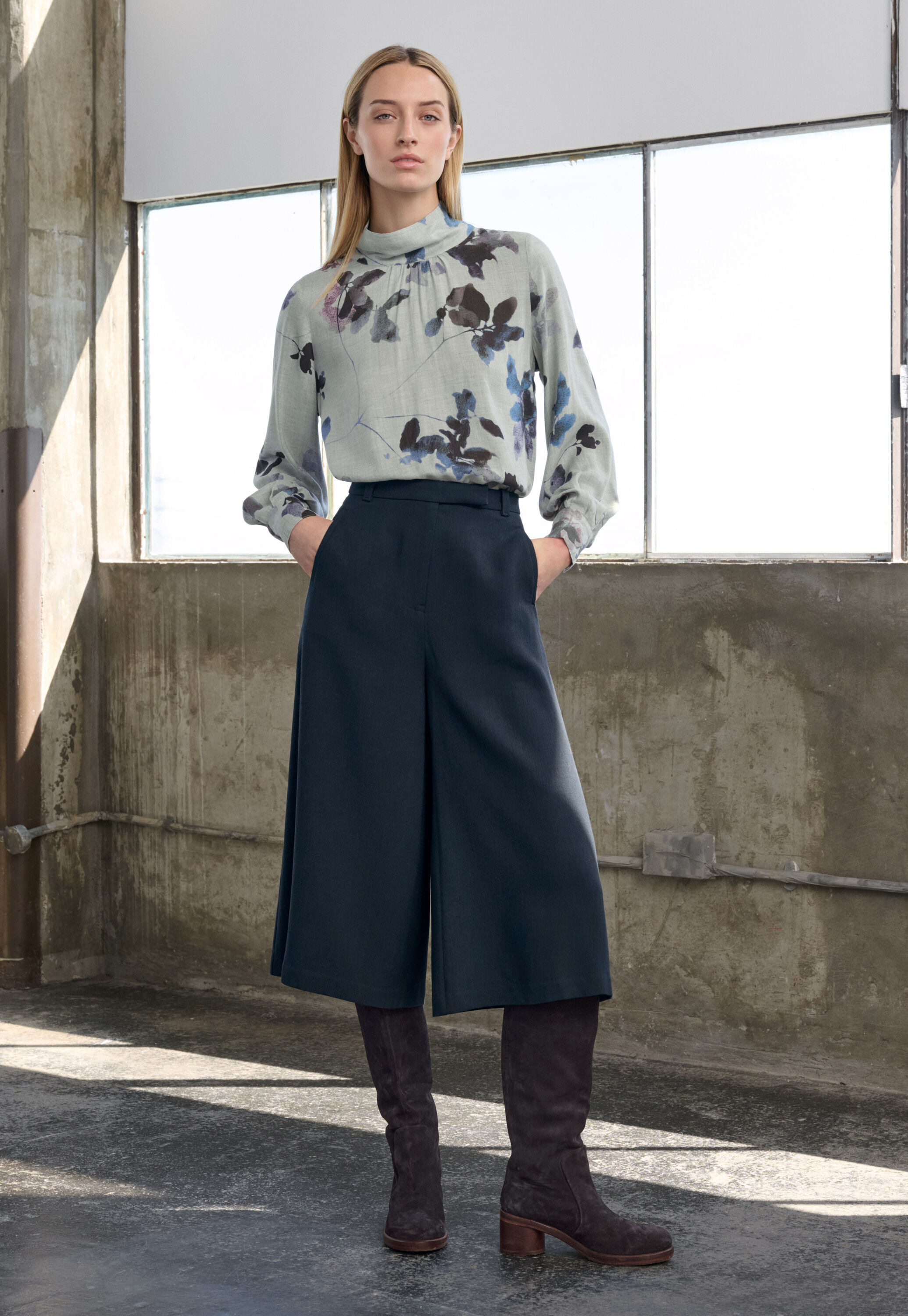 Bedruckte Bluse