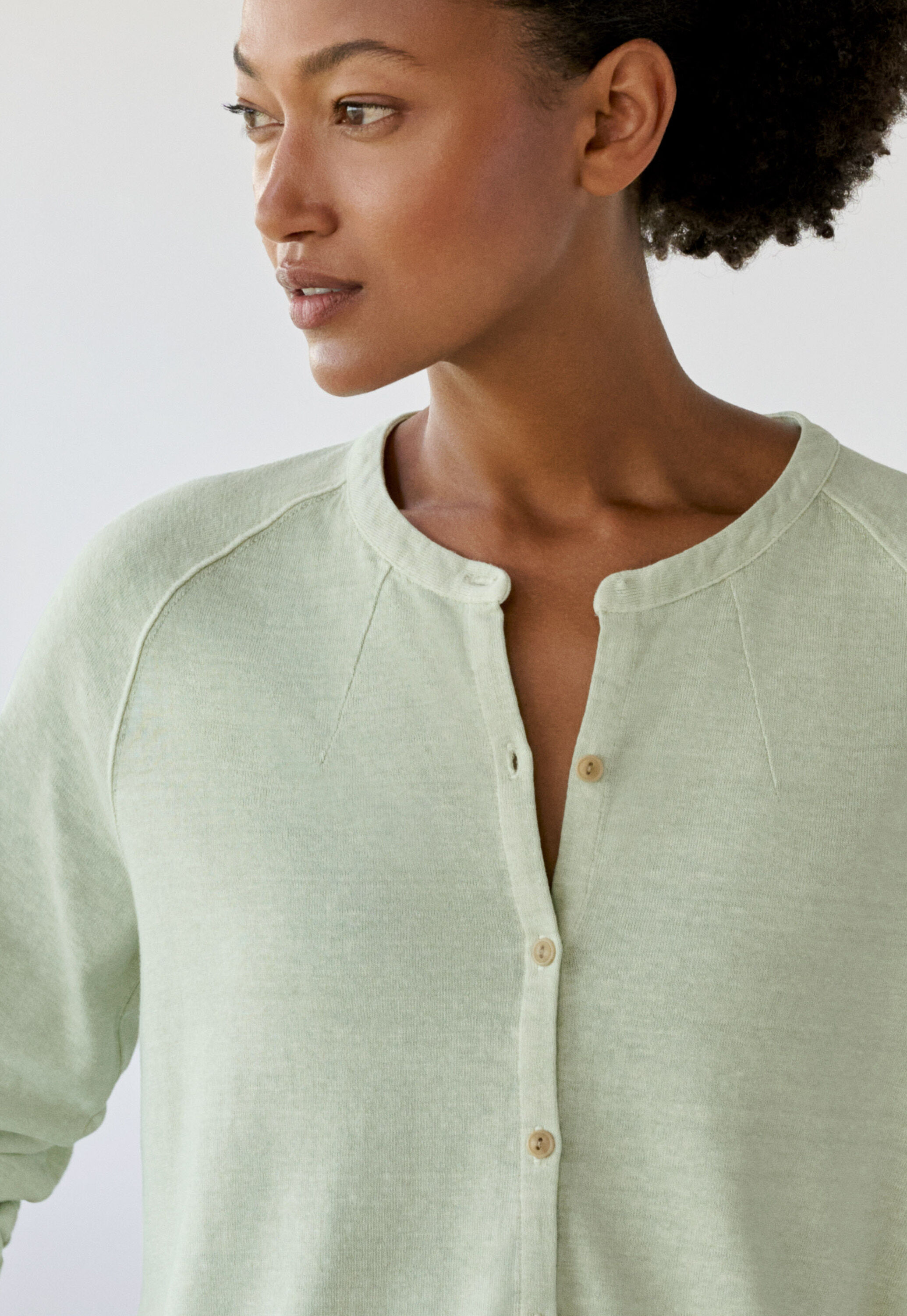 Jersey-Bluse