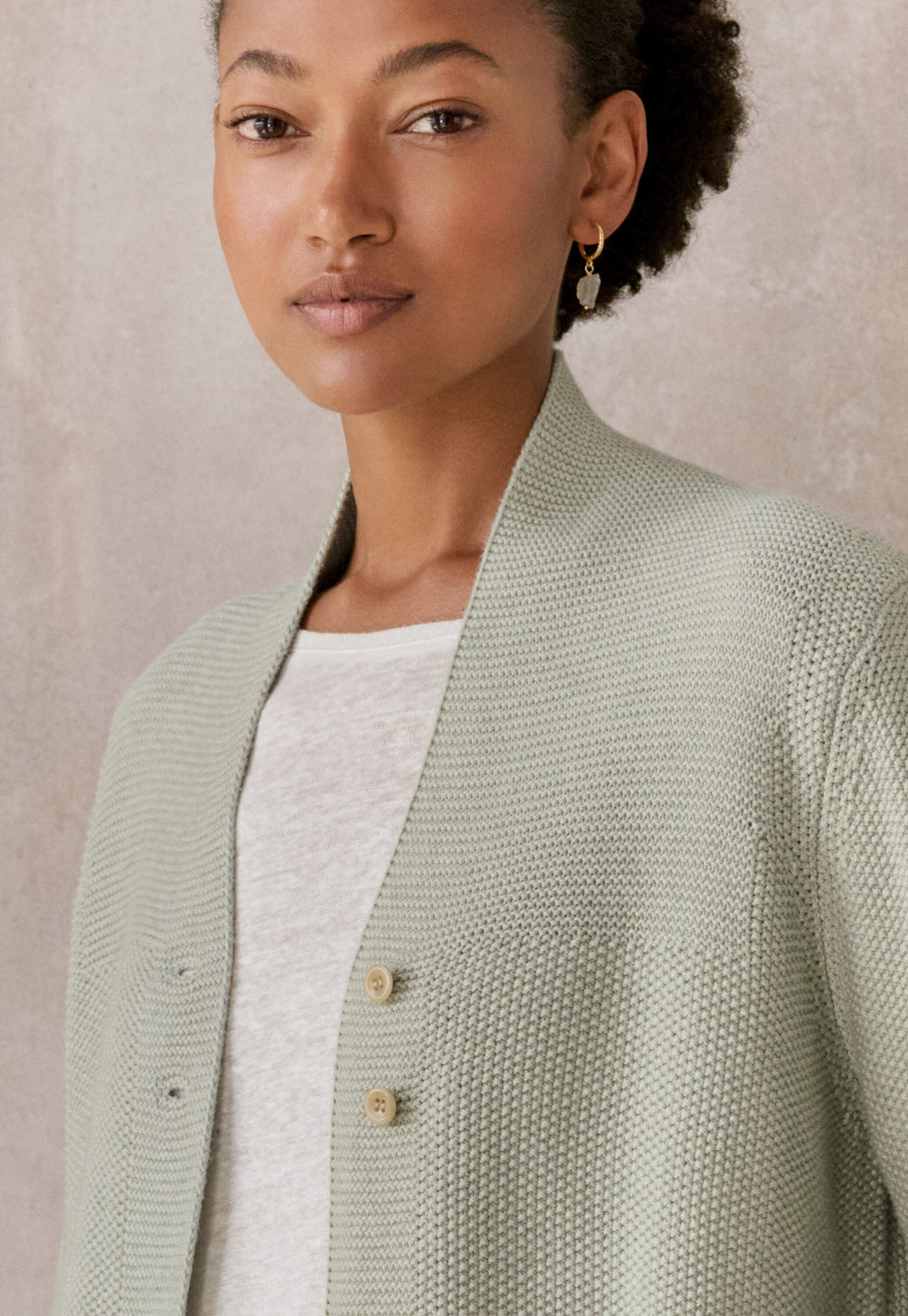 Cardigan mit Knopfleiste