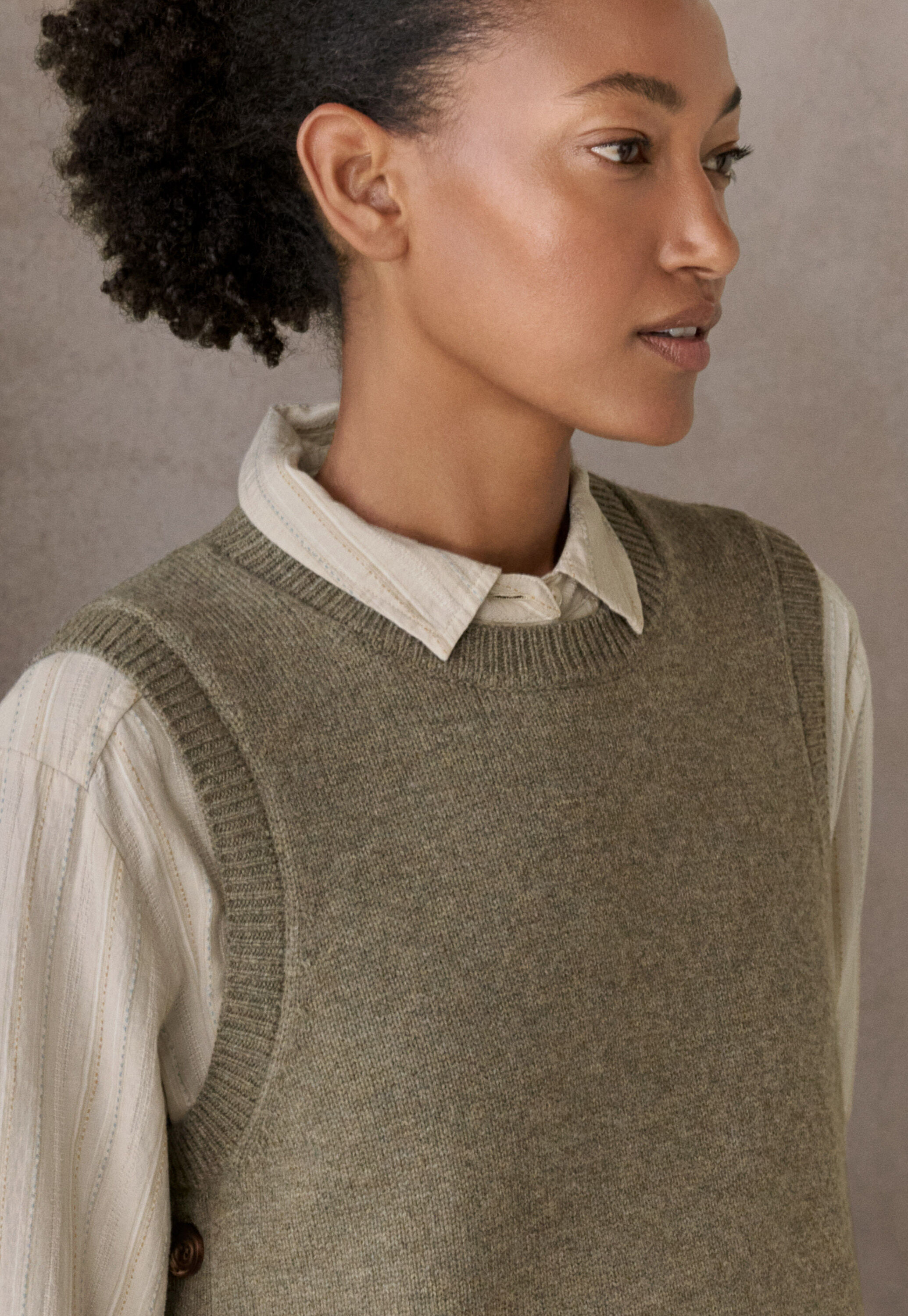 &Auml;rmelloser Pullover