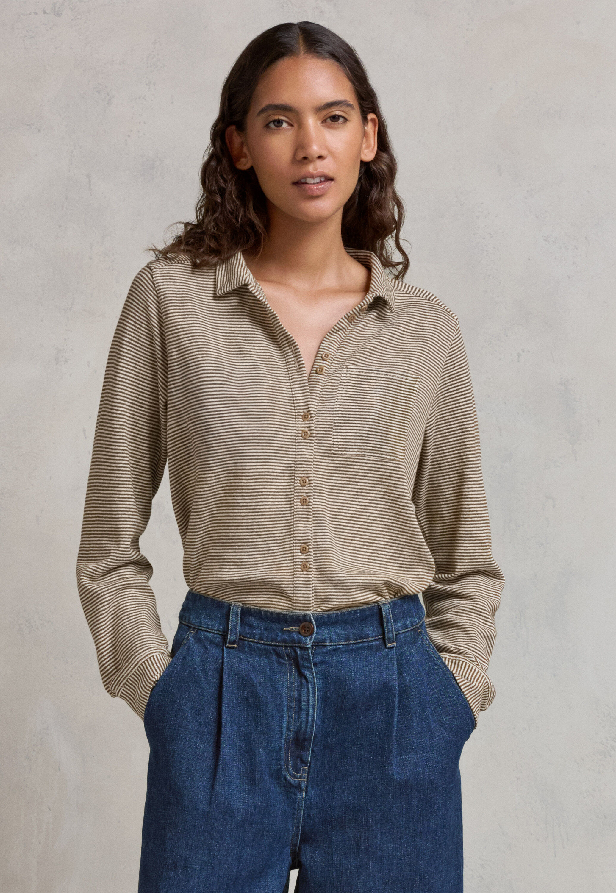 Gestreiftes Shirt