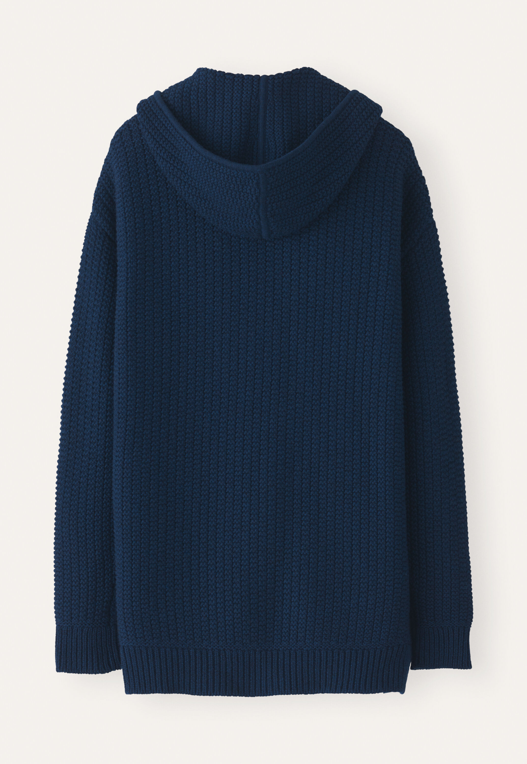 Gestrickte Kapuzenjacke