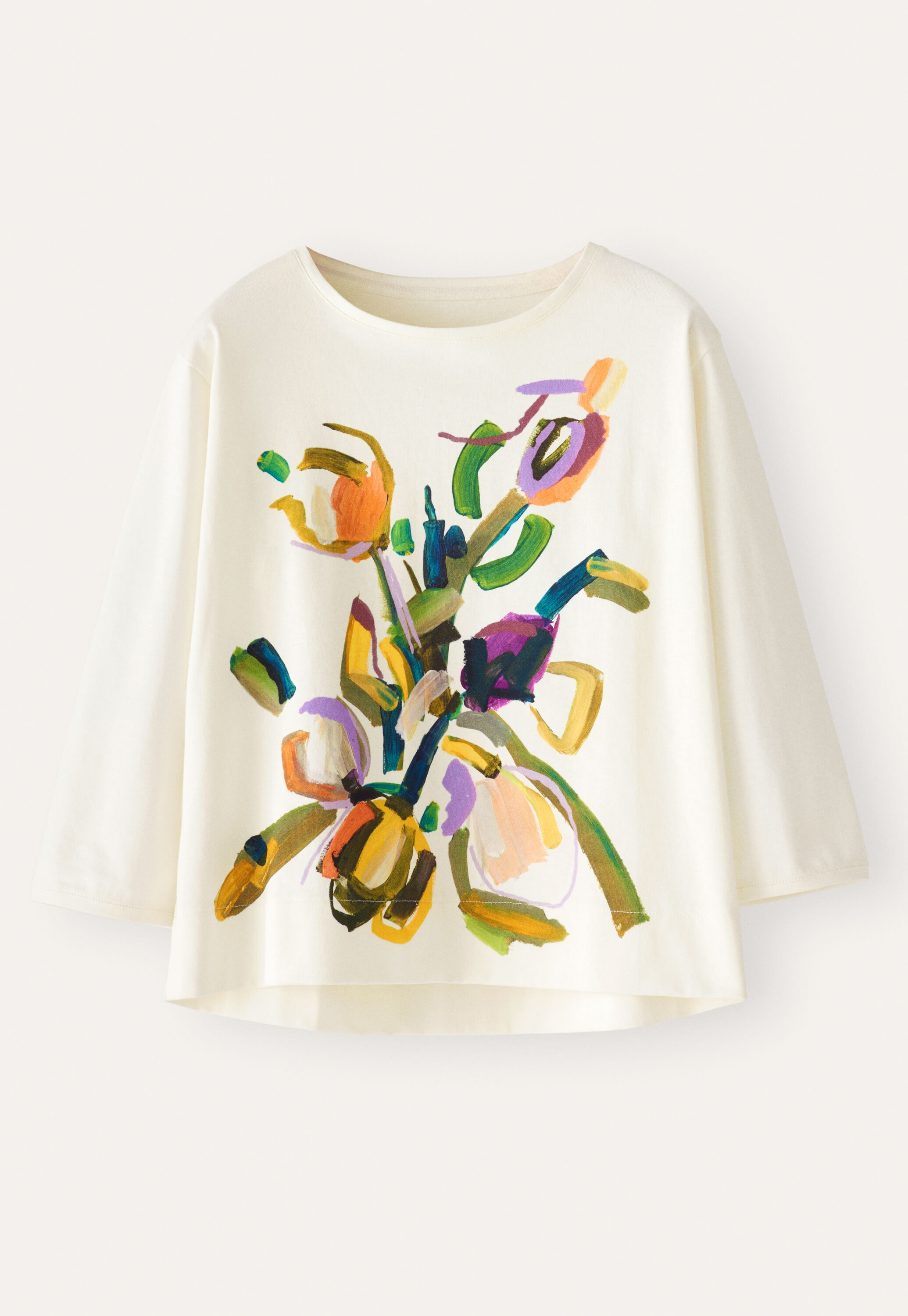 Bedrucktes Jersey-Oberteil 