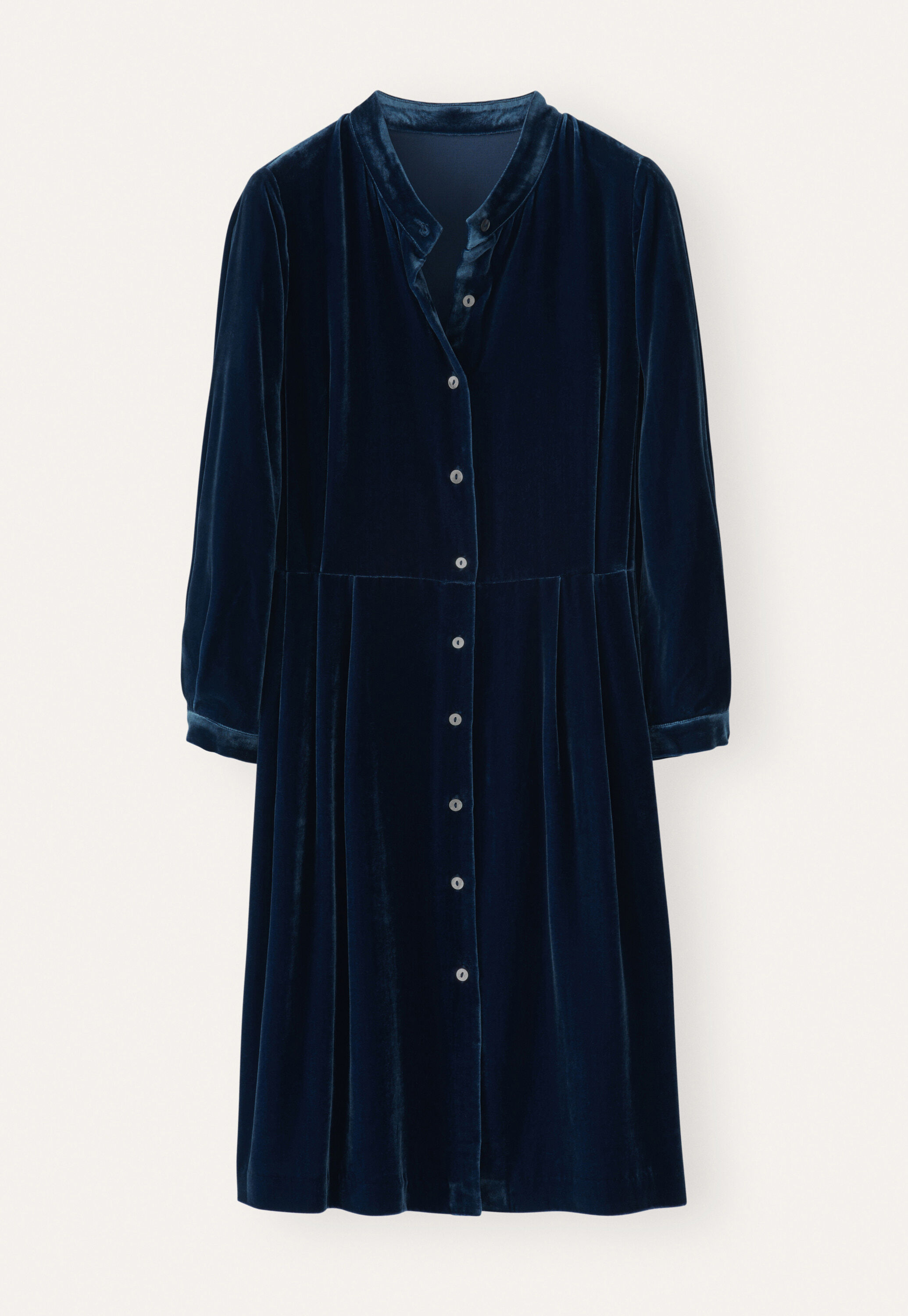 Kleid mit Taillenfalten