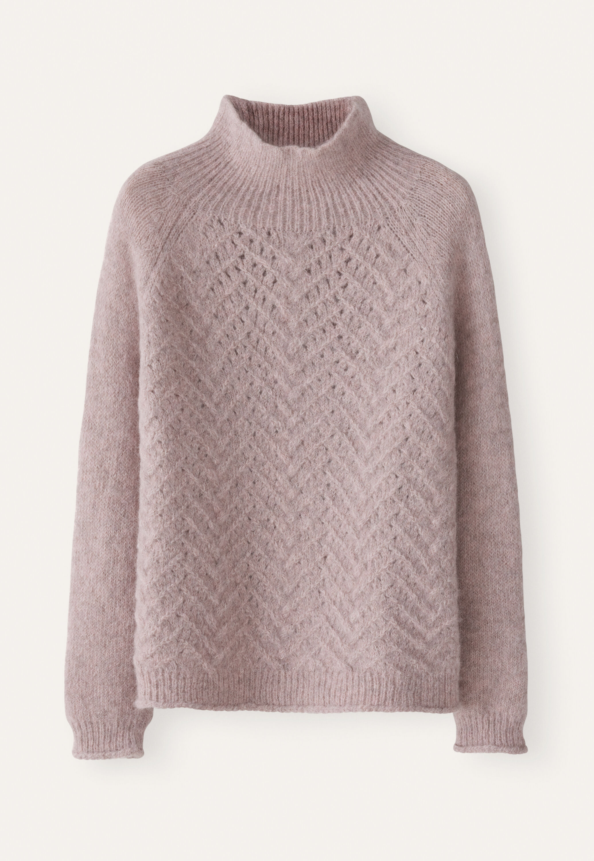 Pullover mit Zopfmuster
