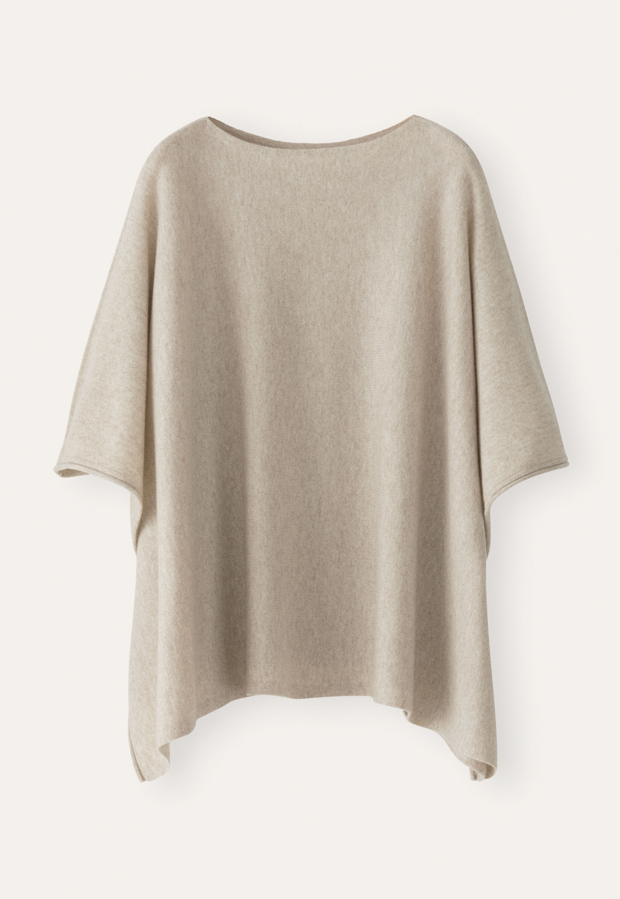 Strick-Poncho
