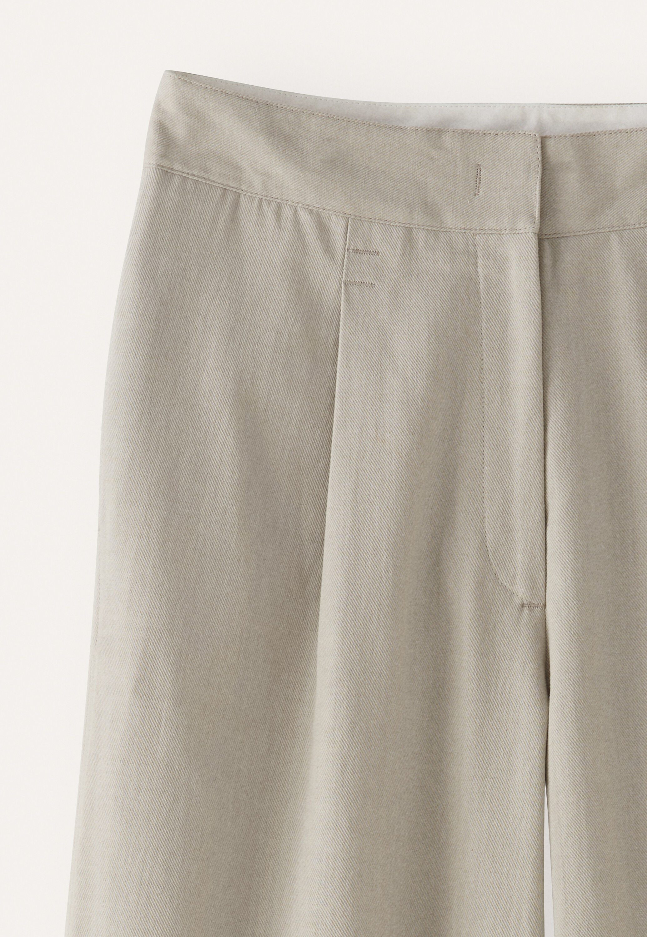 Bundfaltenhose