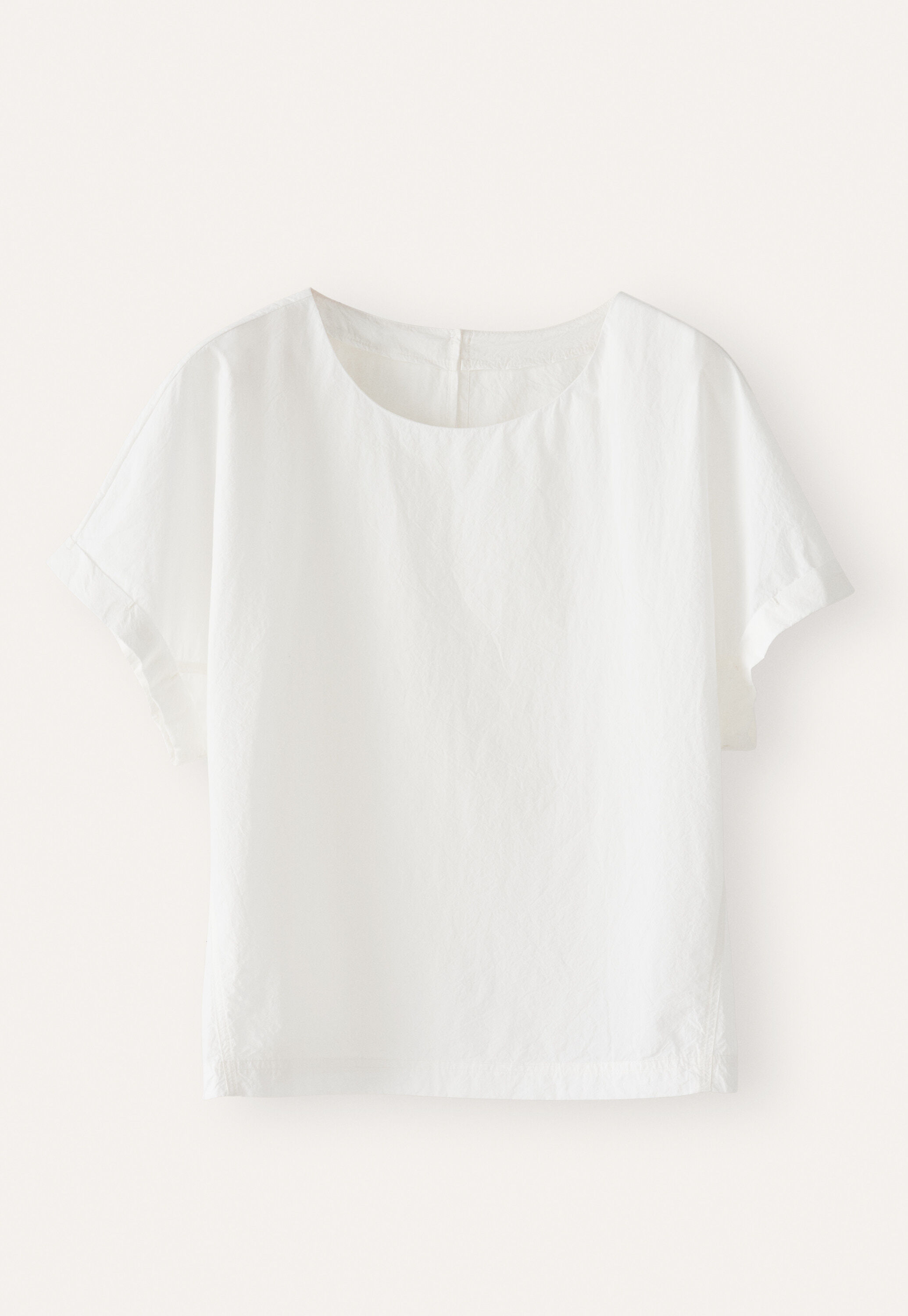 T-Shirt aus Webstoff