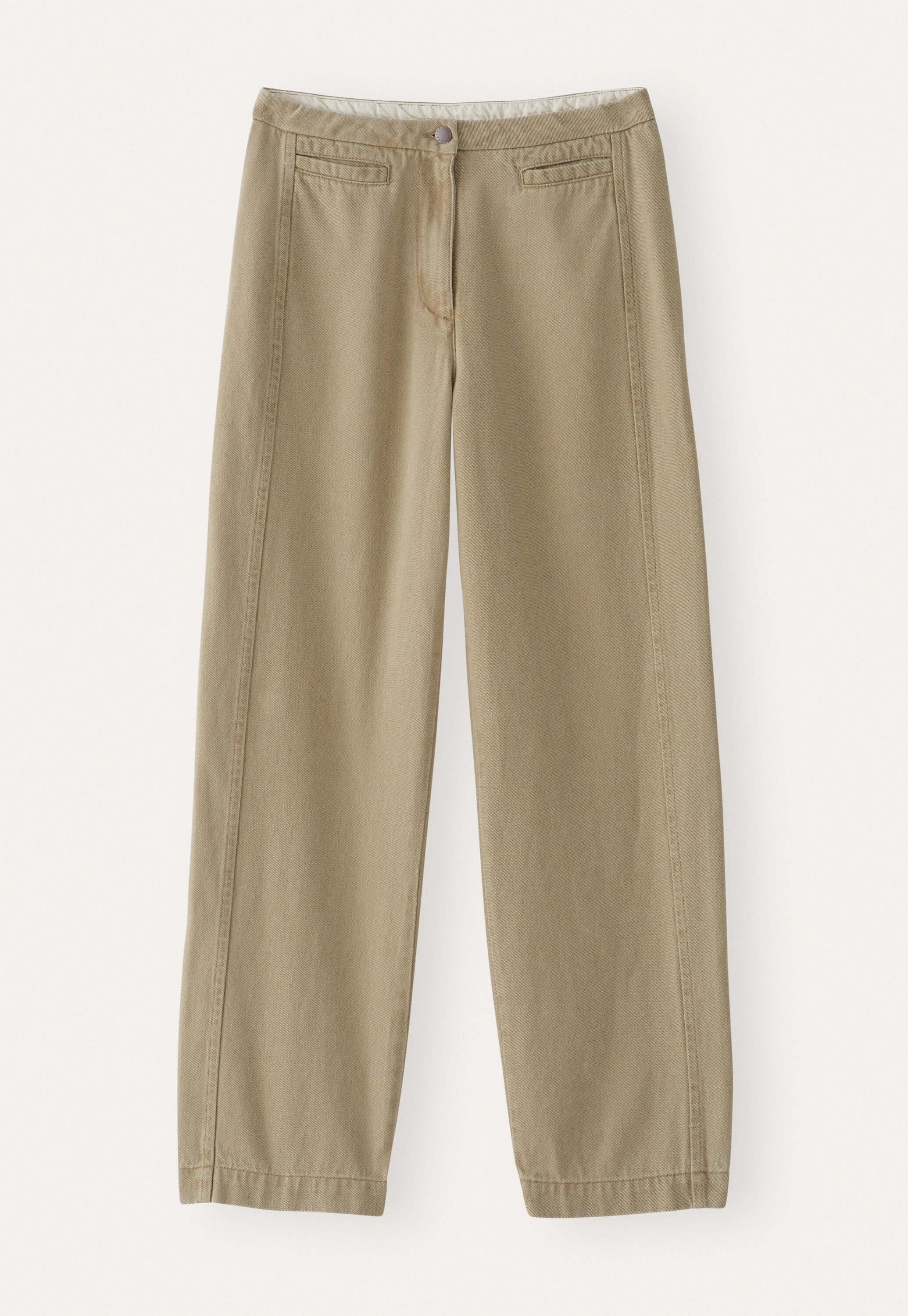 Schmale, k&uuml;rzere Jeans