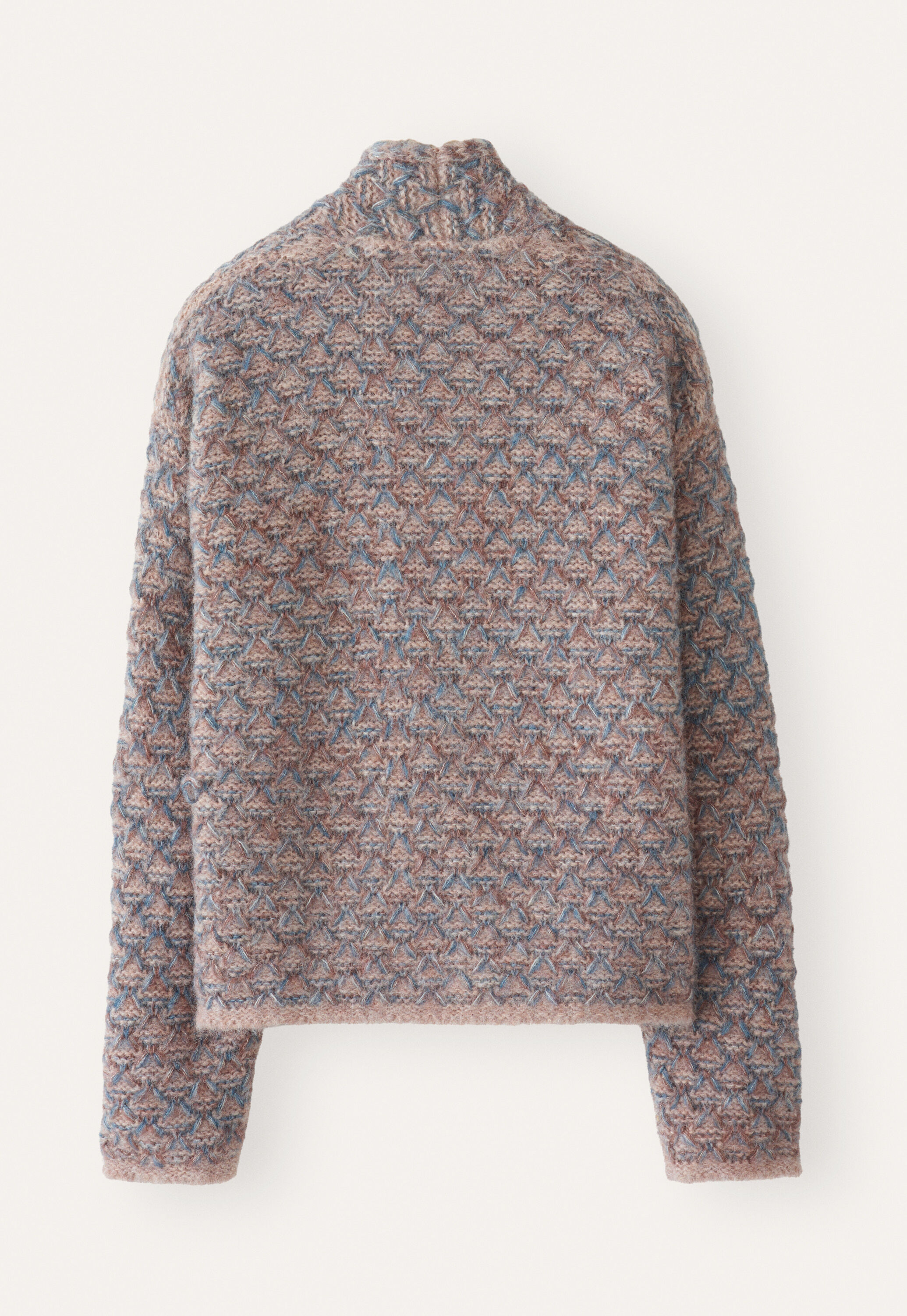 Wabenmuster-Cardigan