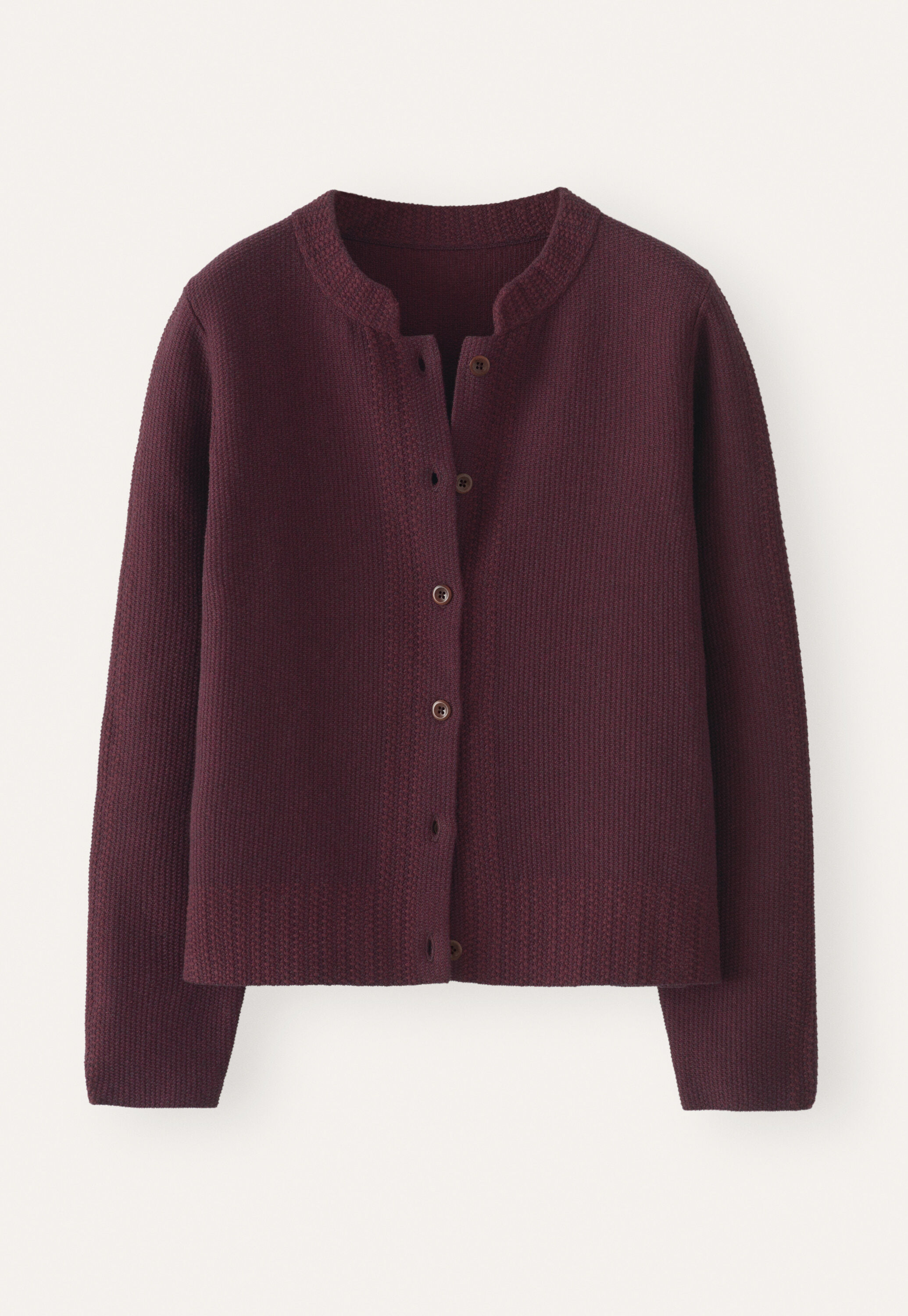 Inlaymuster-Cardigan