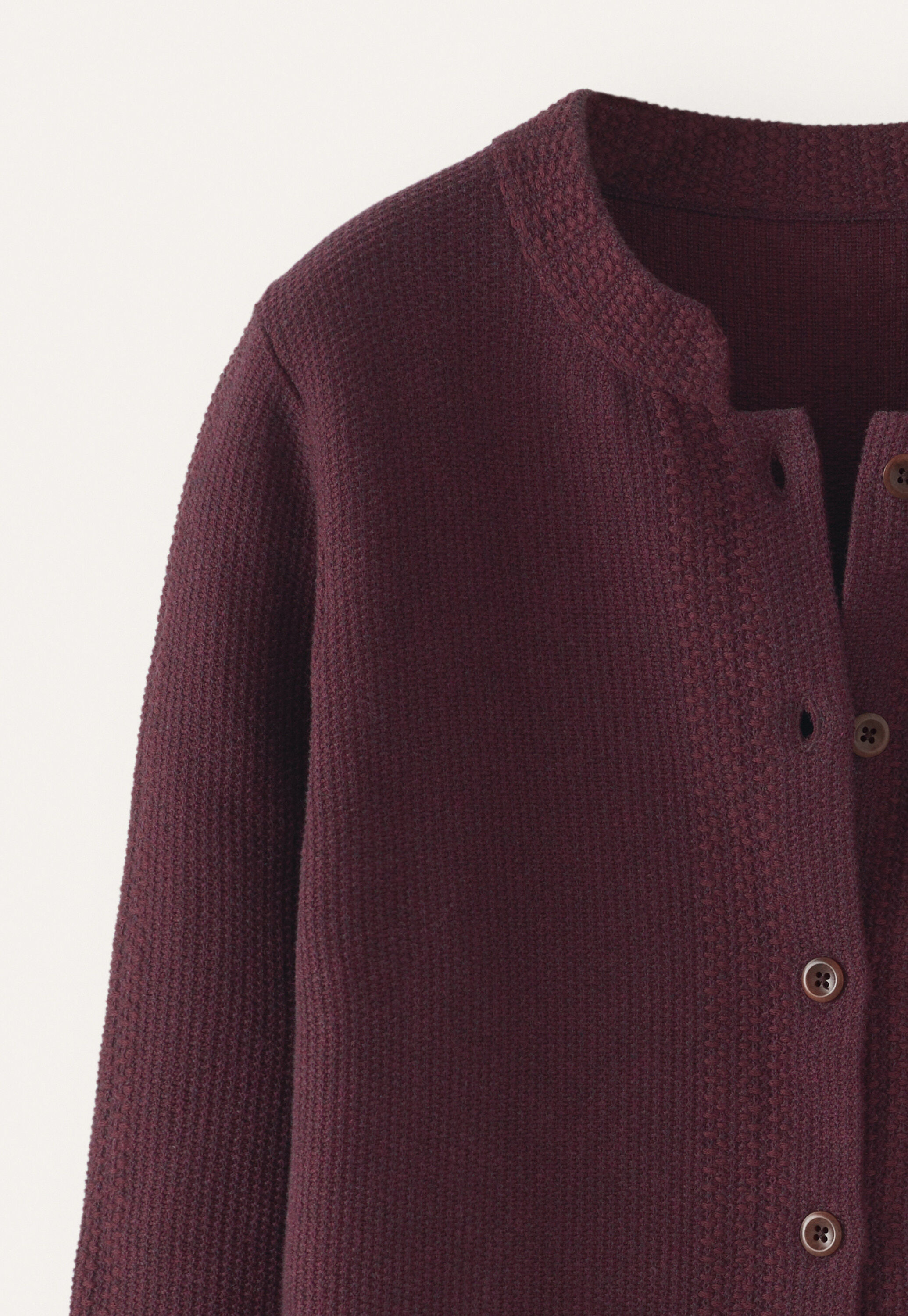 Inlaymuster-Cardigan